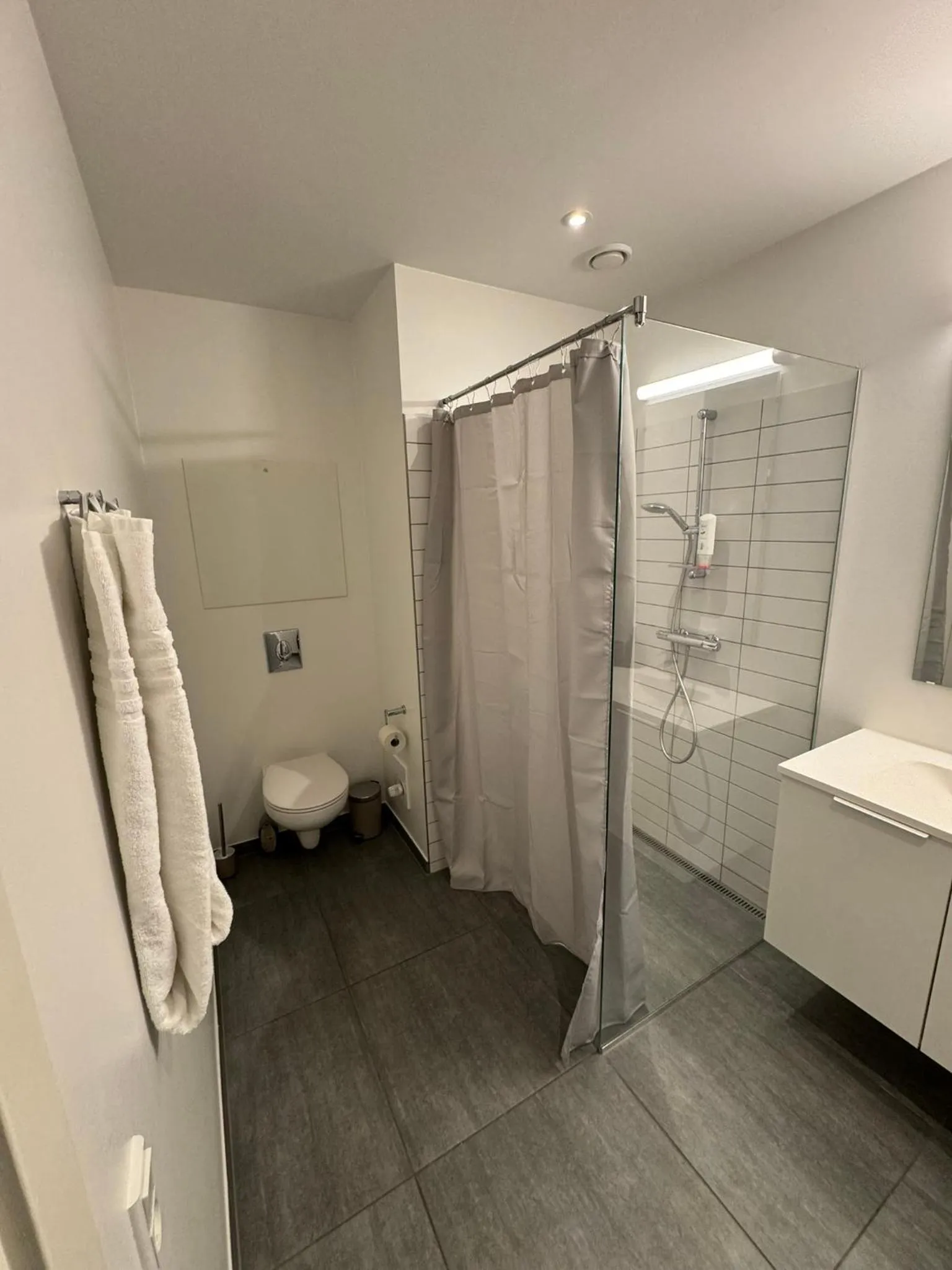 Shower in Teaterhotellet