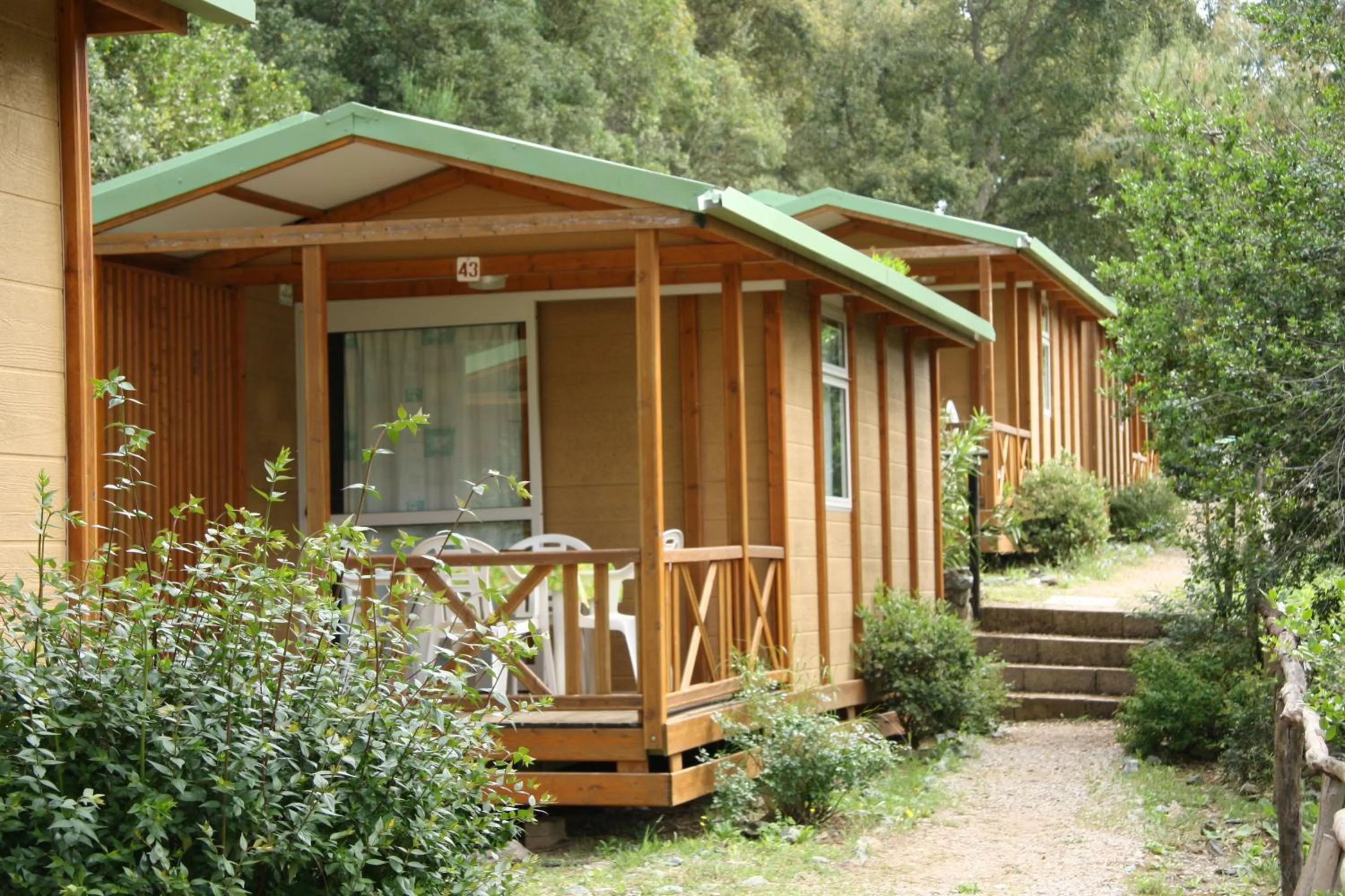 Decorative detail in Camping Village Canapai