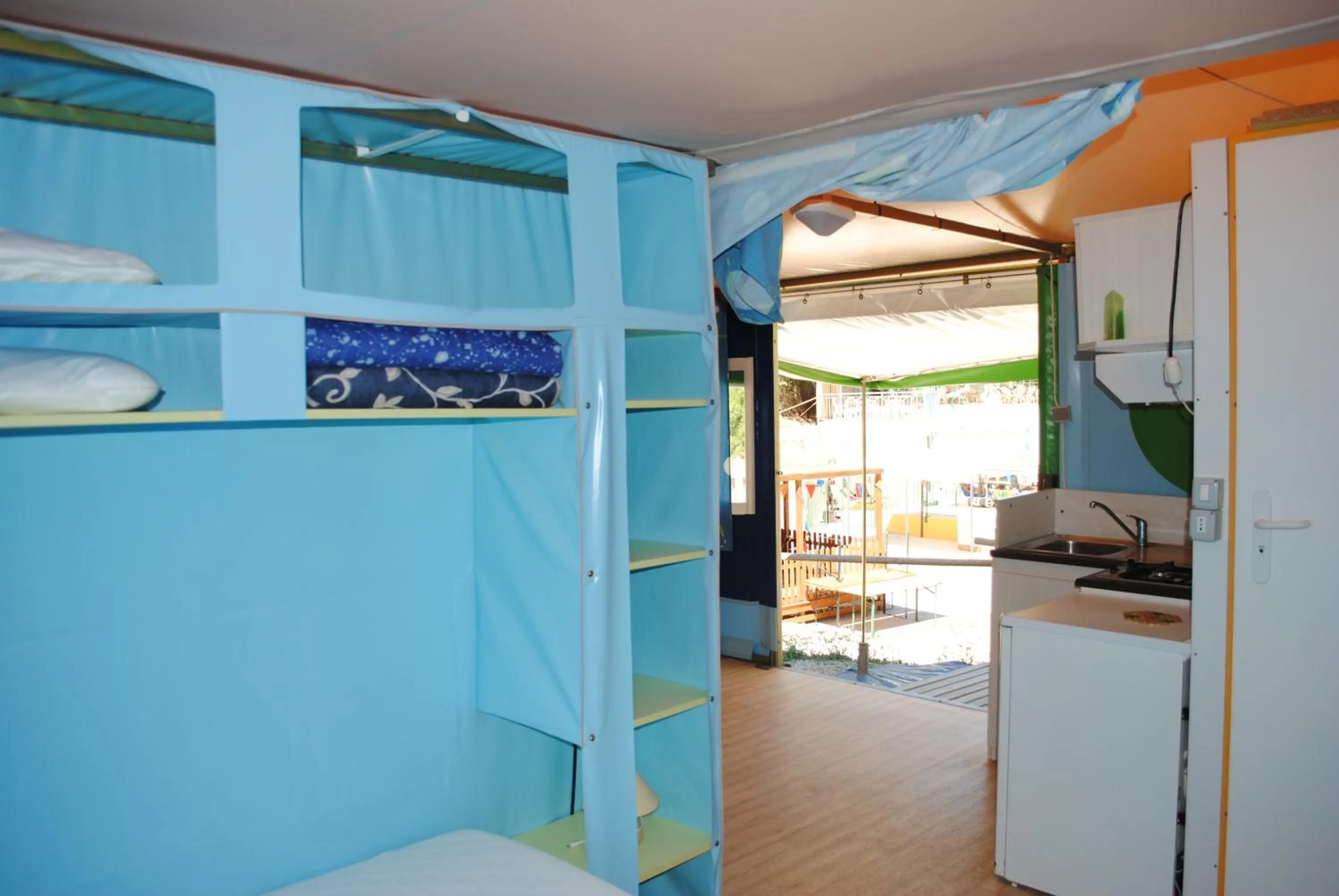 Dining area in Camping Village Canapai