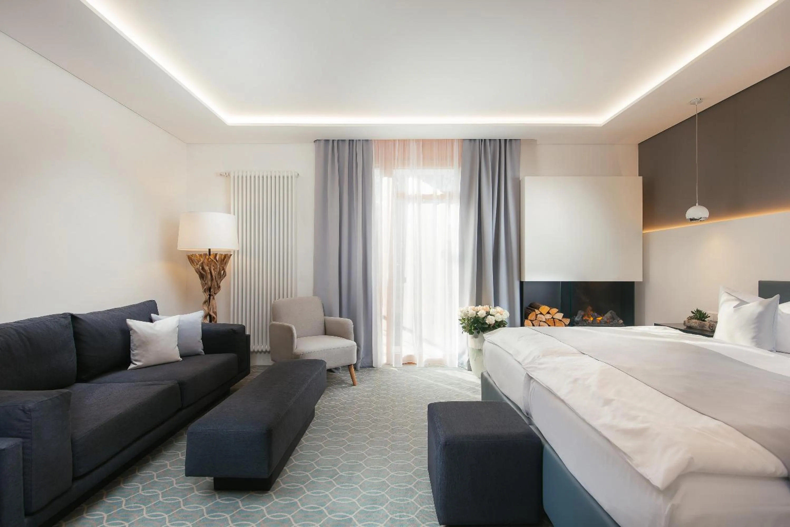 Photo of the whole room, Bed in Parkhotel IV Jahreszeiten Kühlungsborn