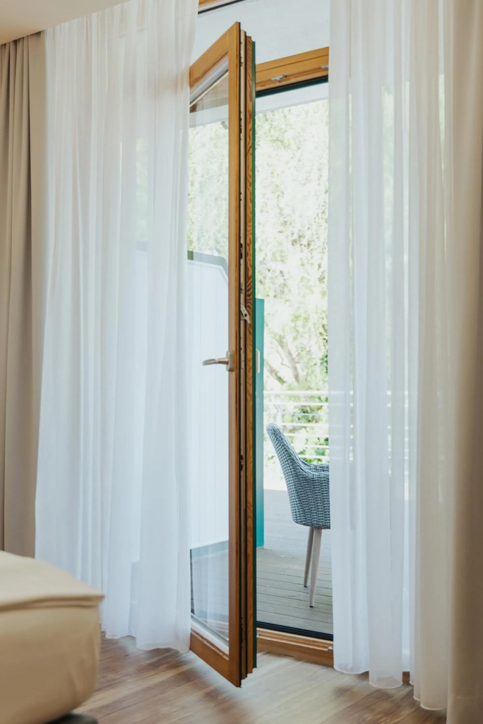 Balcony/Terrace, Bed in Parkhotel IV Jahreszeiten Kühlungsborn