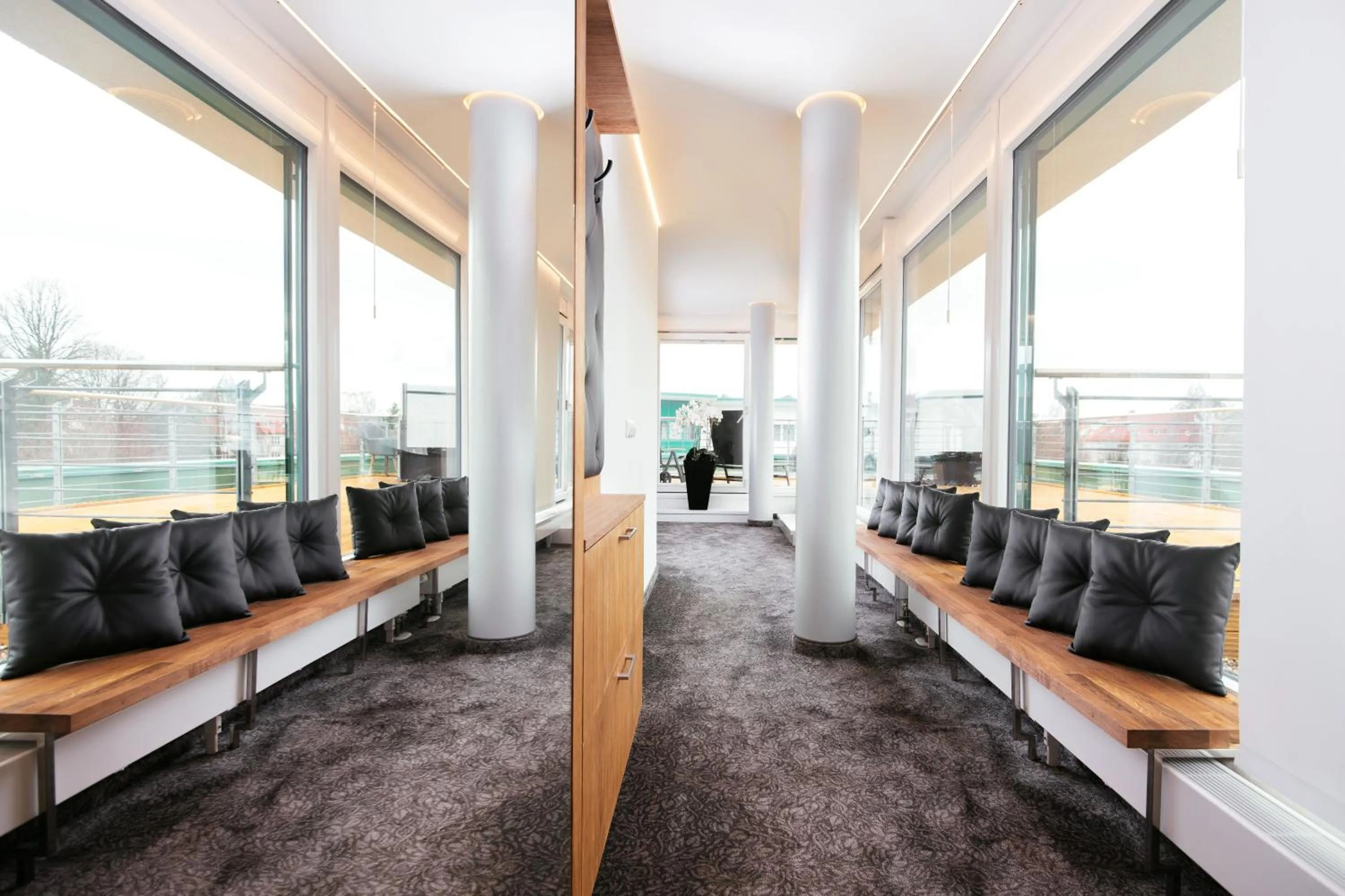 Seating area in Parkhotel IV Jahreszeiten Kühlungsborn