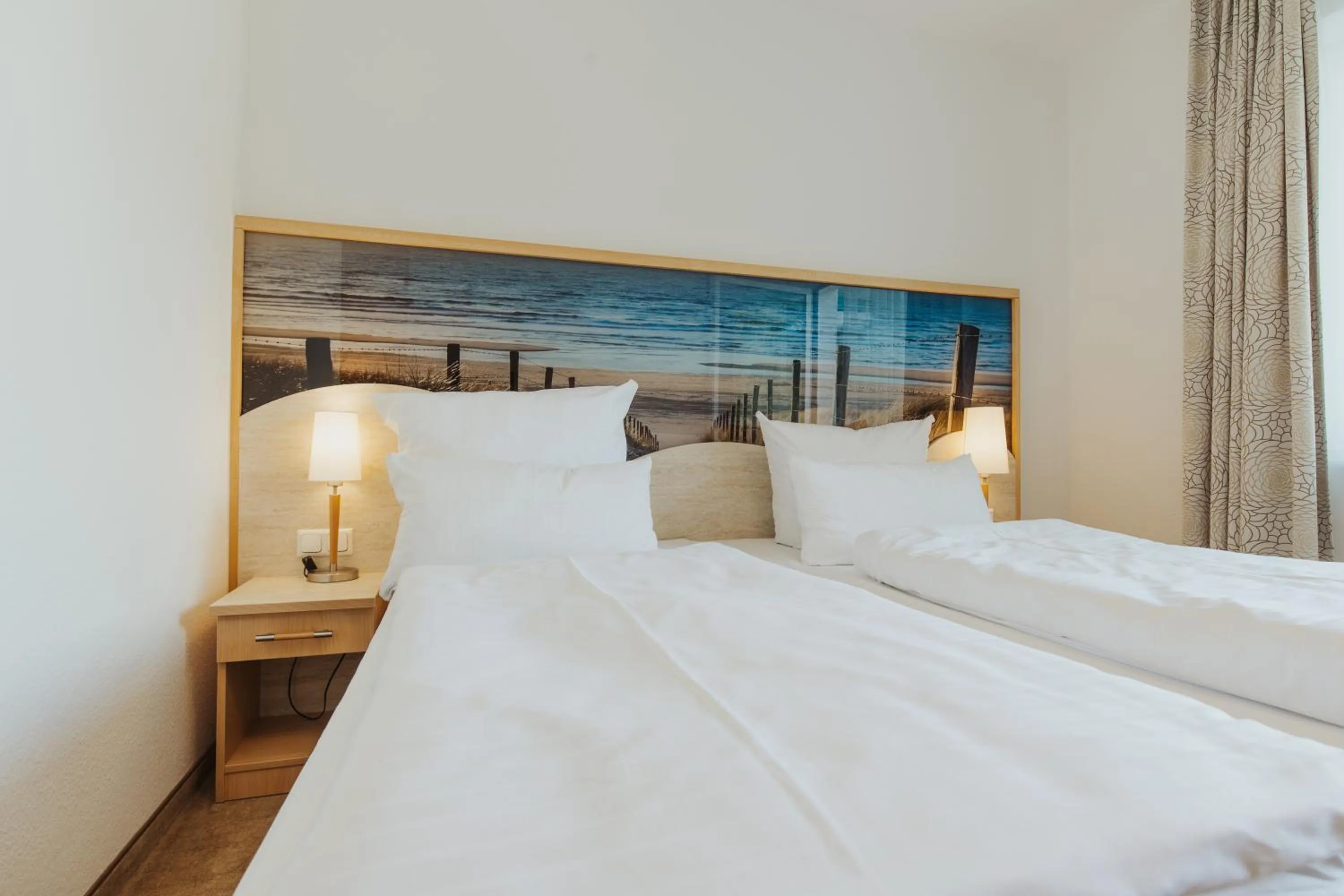 Bed in Parkhotel IV Jahreszeiten Kühlungsborn