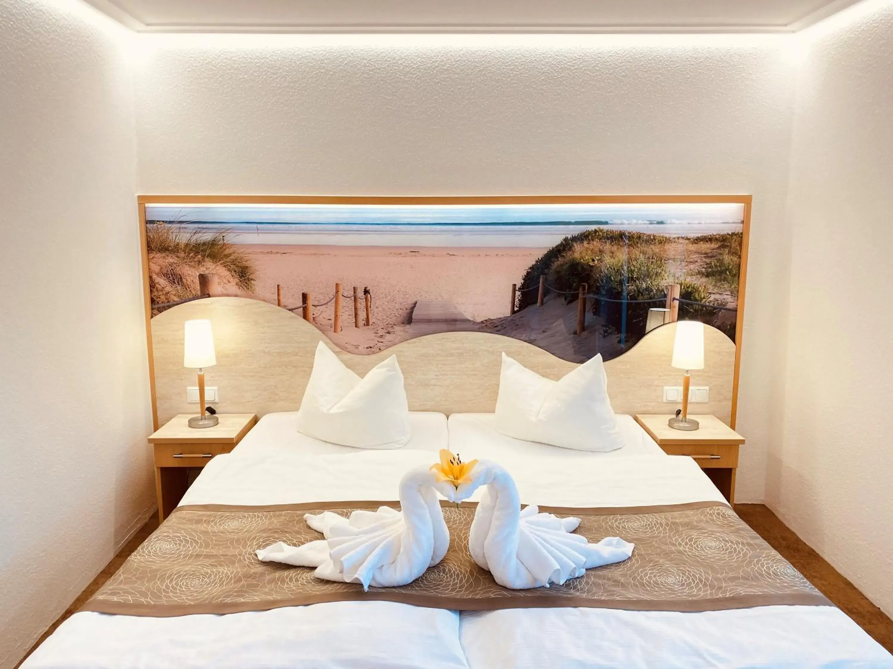 Double Room with Balcony in Parkhotel IV Jahreszeiten Kühlungsborn Double Room with Balcony in Parkhotel IV Jahreszeiten Kühlungsborn