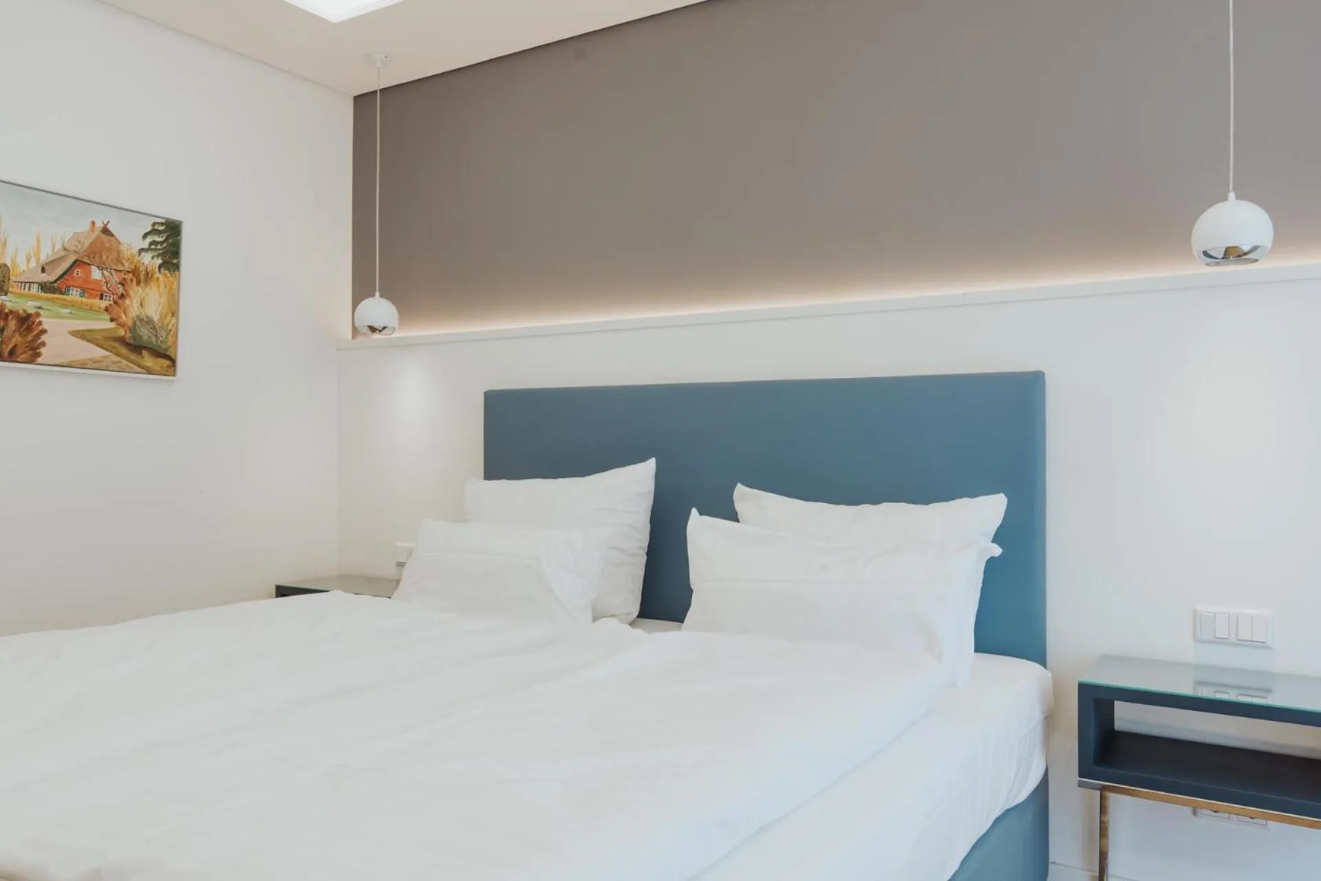 Bed in Parkhotel IV Jahreszeiten Kühlungsborn