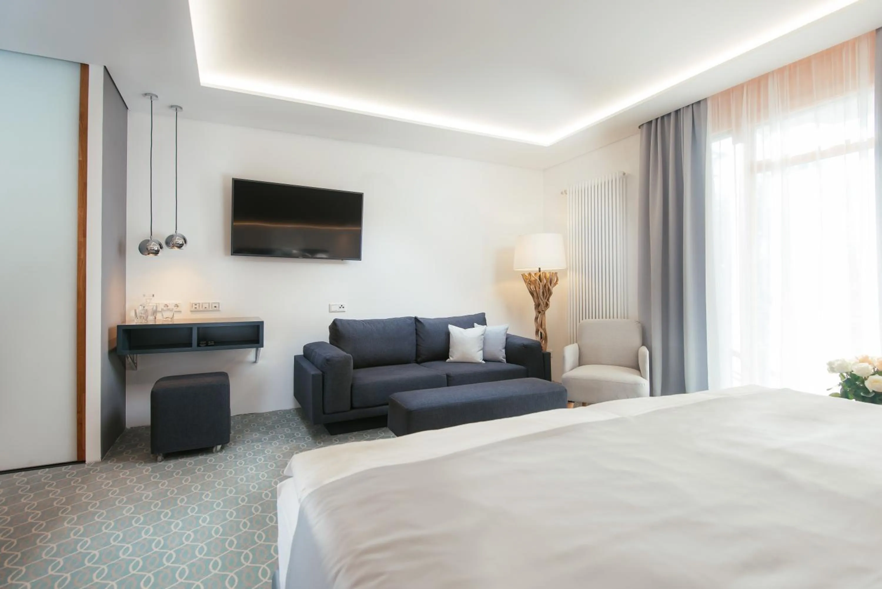 Bed in Parkhotel IV Jahreszeiten Kühlungsborn