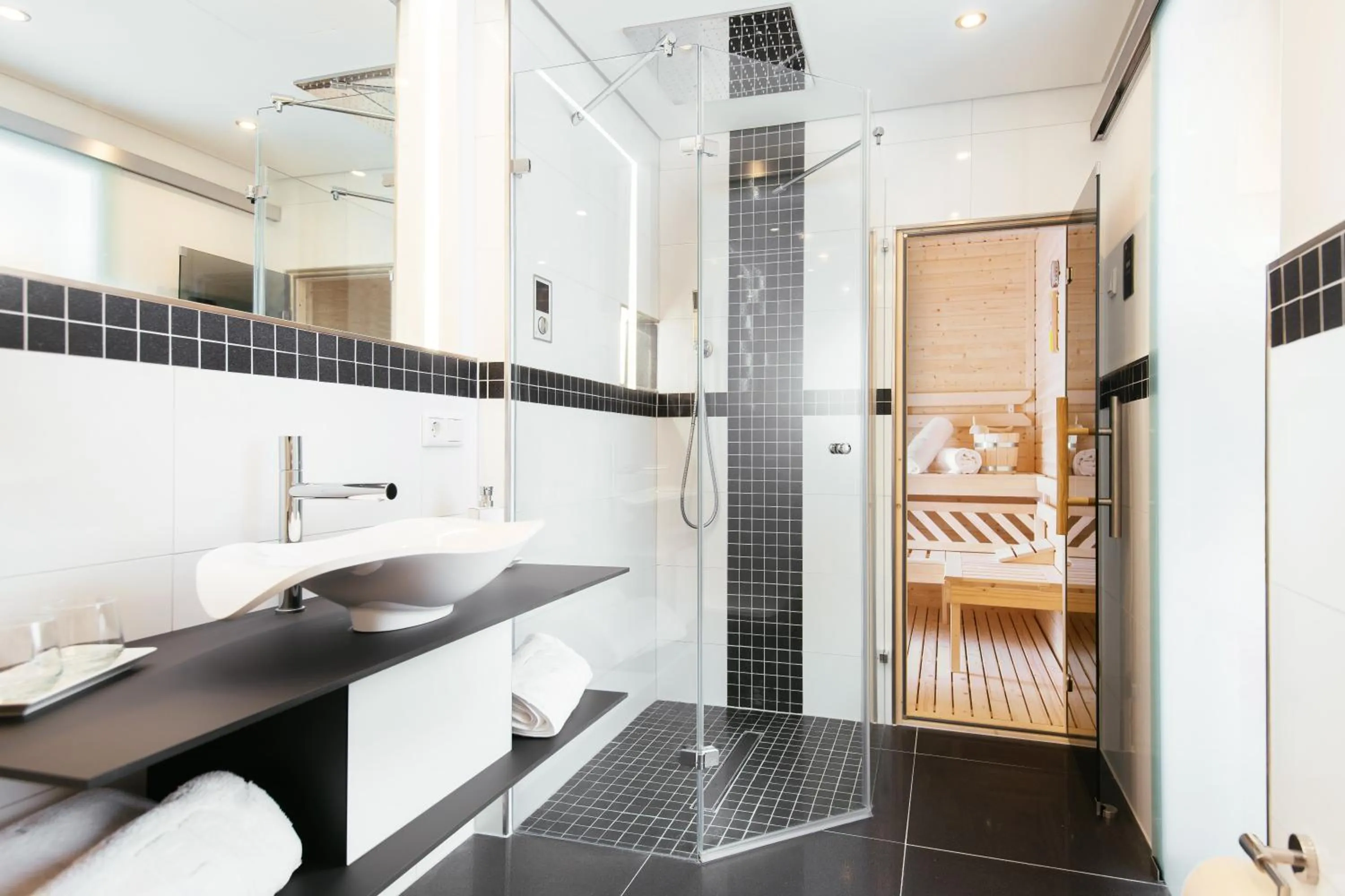 Sauna in Parkhotel IV Jahreszeiten Kühlungsborn