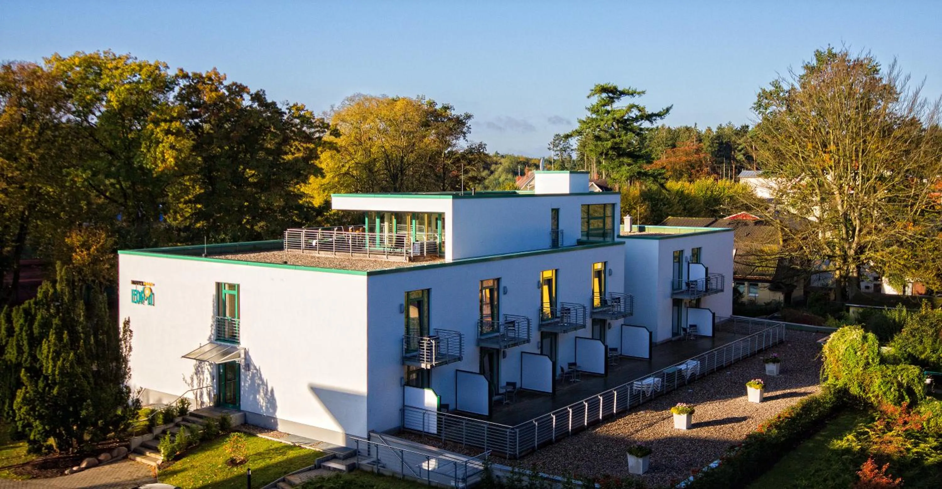 Bird's eye view in Parkhotel IV Jahreszeiten Kühlungsborn