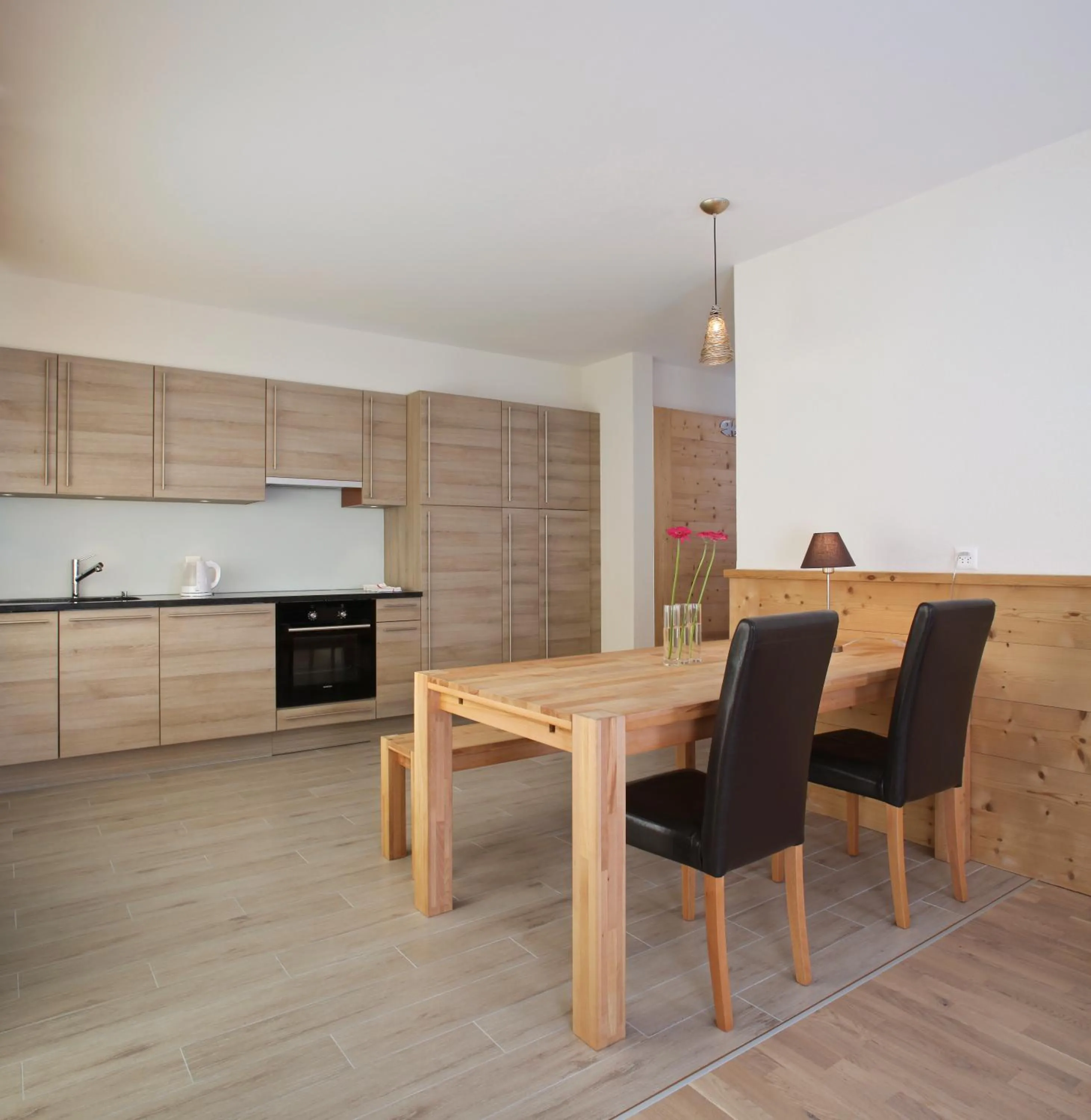 Kitchen or kitchenette in Helvetia hotel