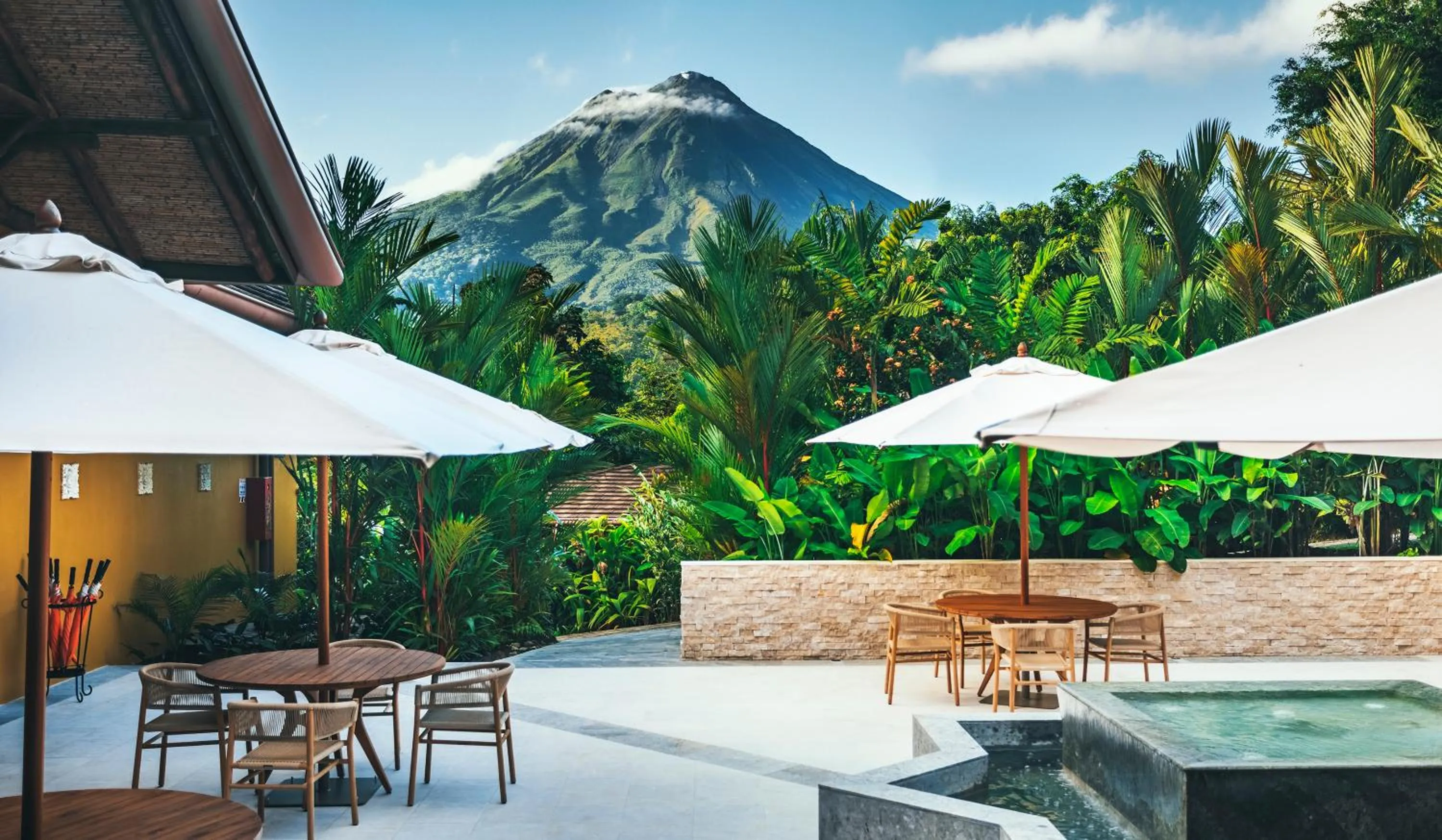 Patio in Nayara Gardens