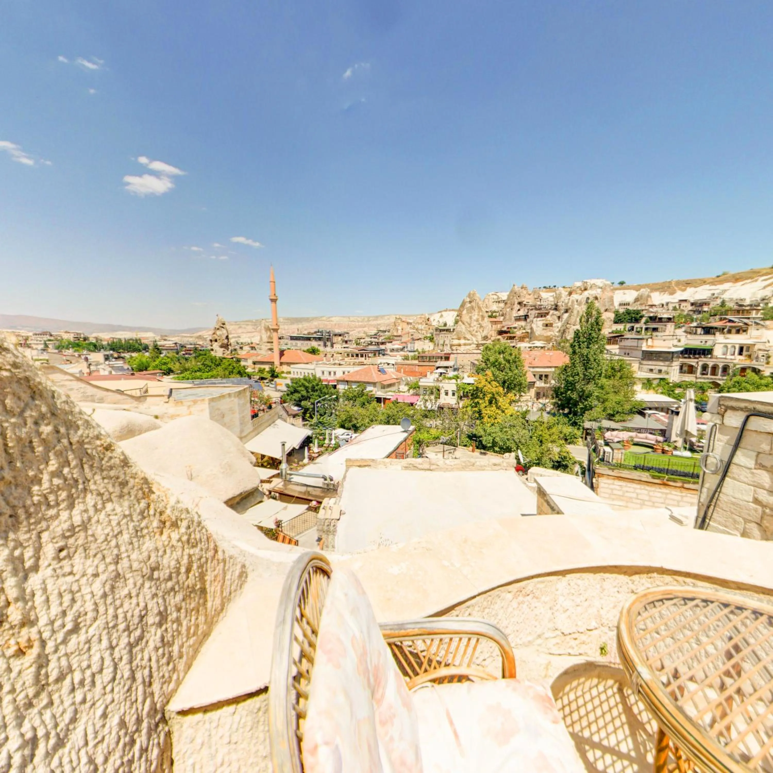 Natural landscape in Roma Cave Suite