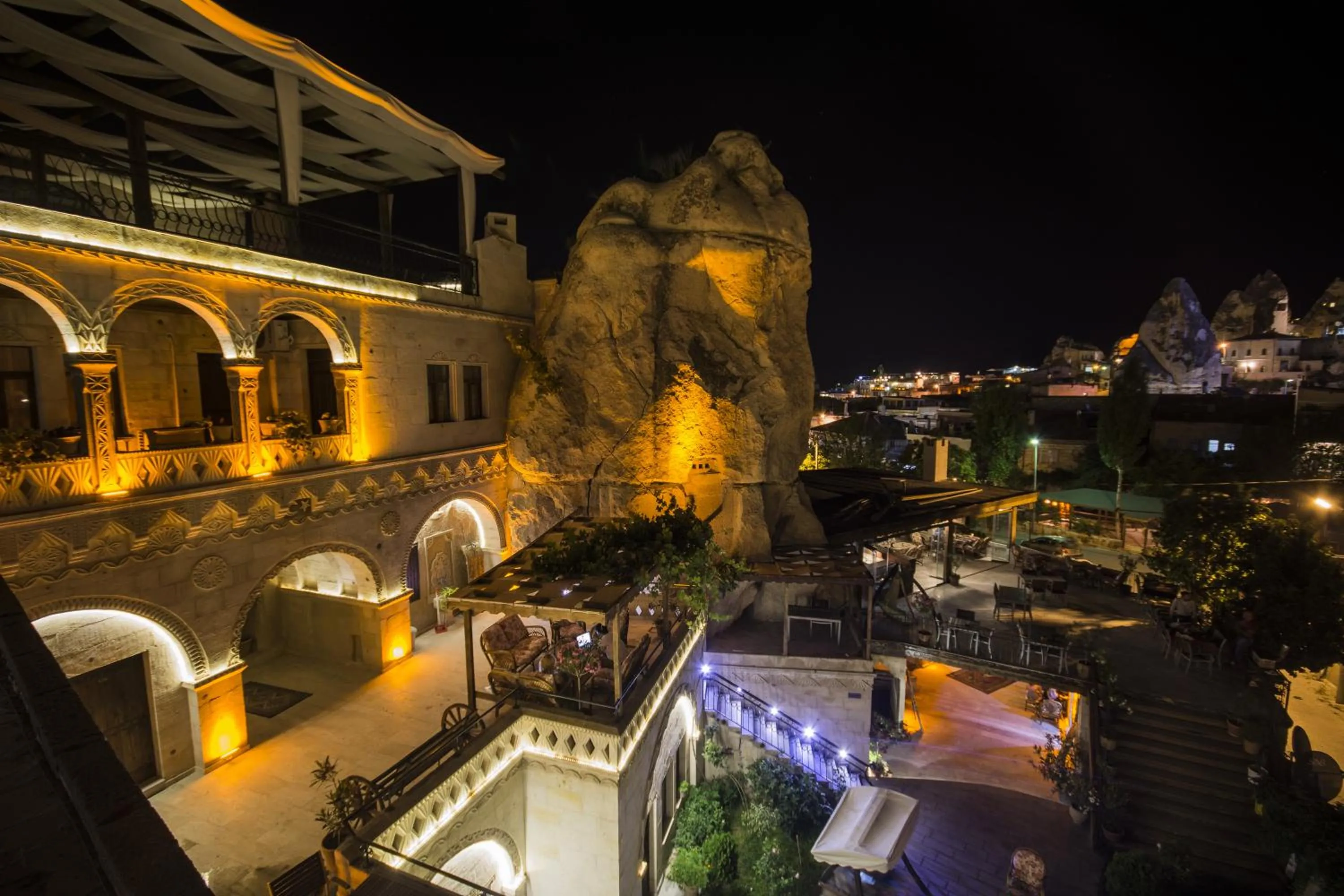 Balcony/Terrace in Roma Cave Suite