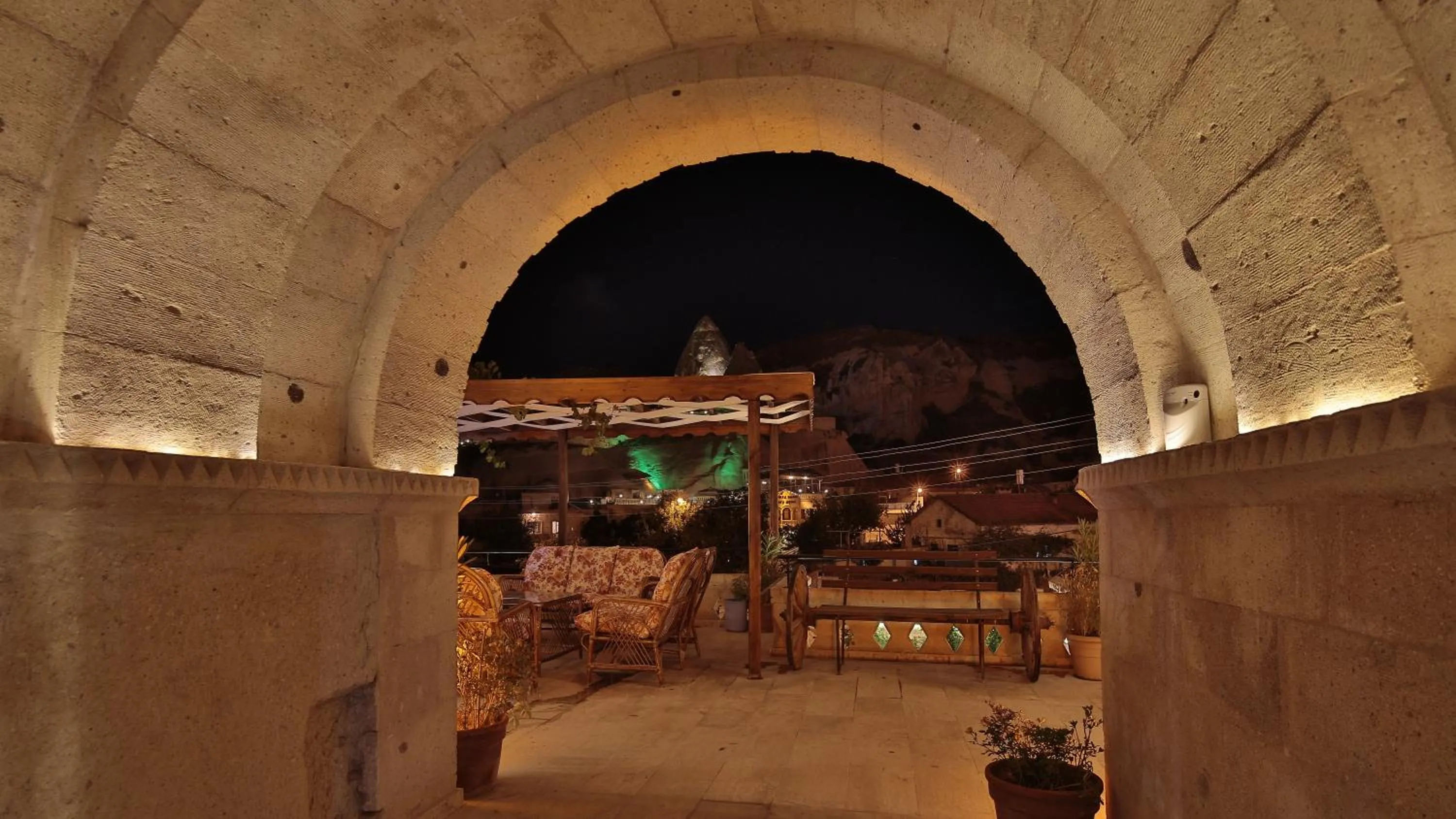 Balcony/Terrace in Roma Cave Suite