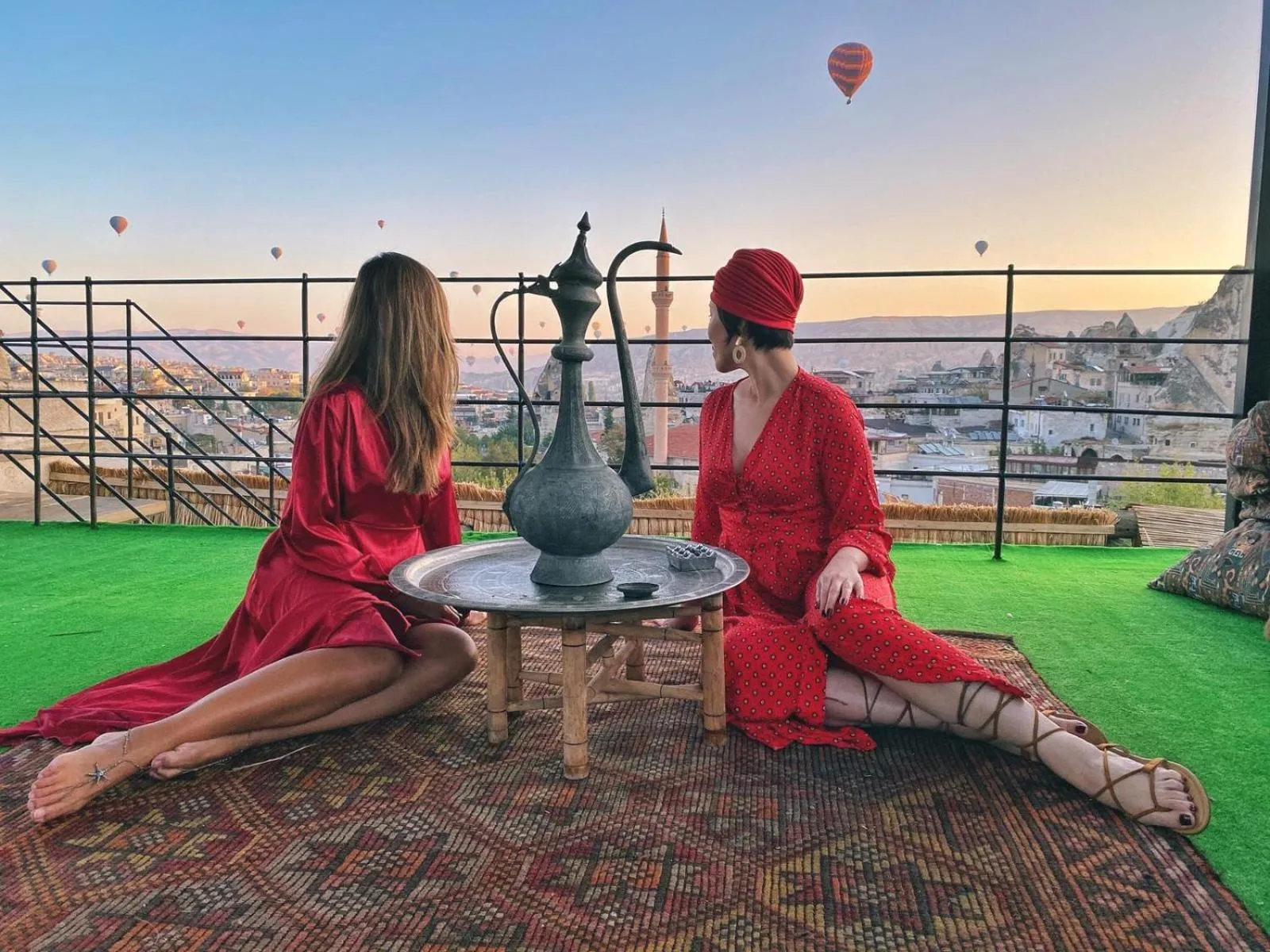 Balcony/Terrace in Roma Cave Suite