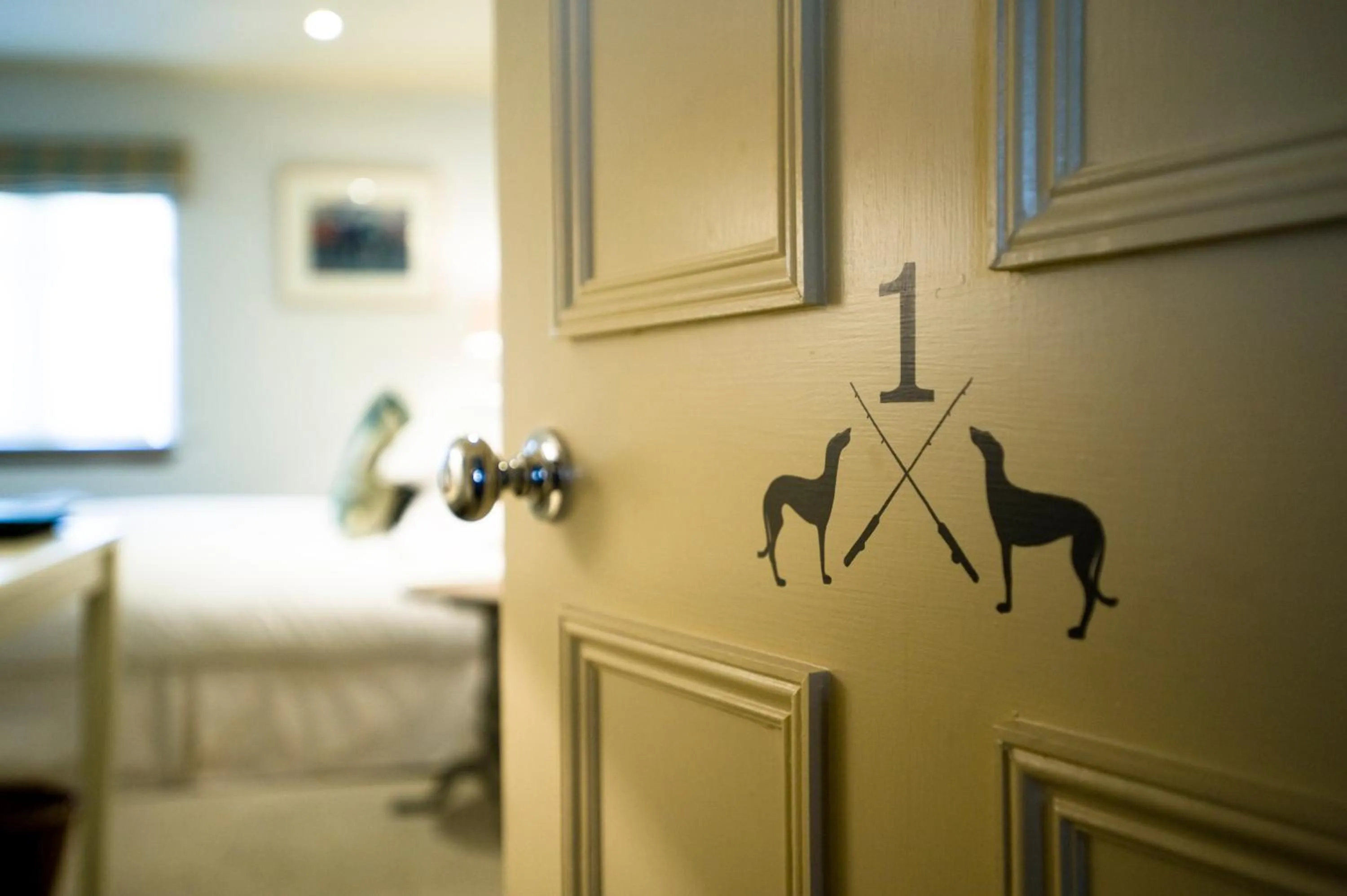 Double Room with Private Bathroom in The Greyhound on the Test Hotel