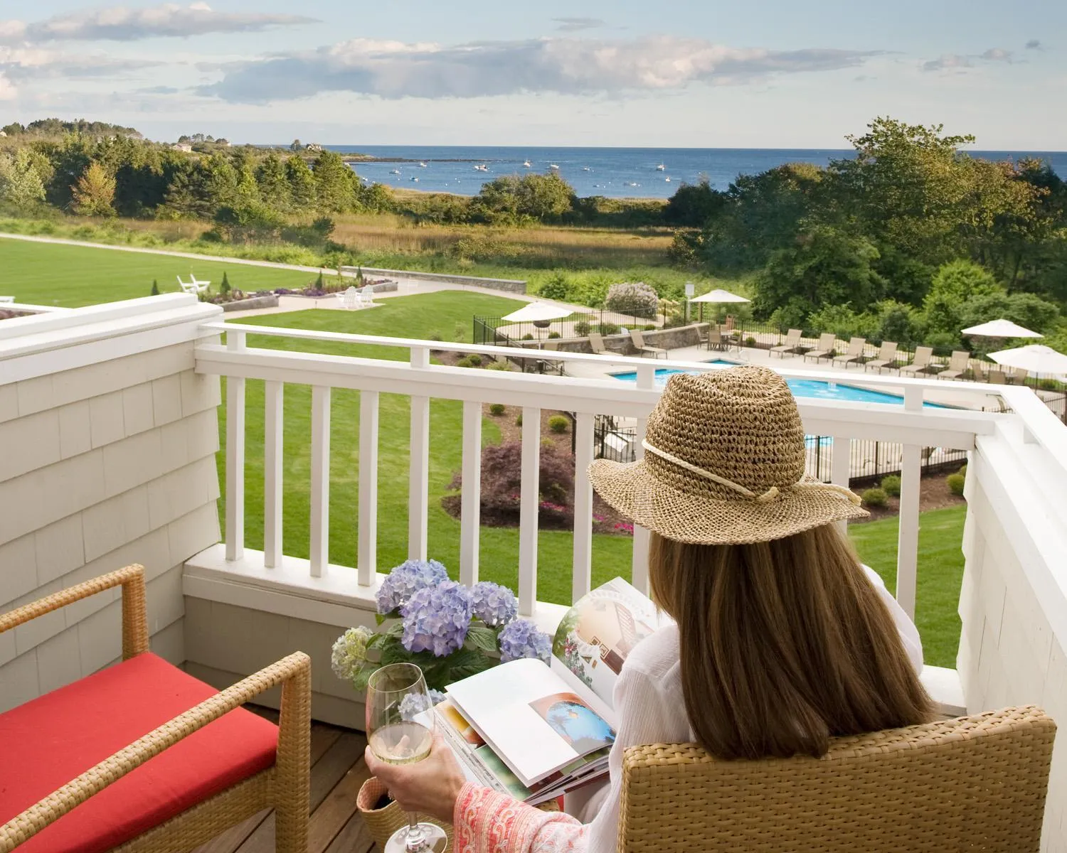 Balcony/Terrace in Inn By the Sea