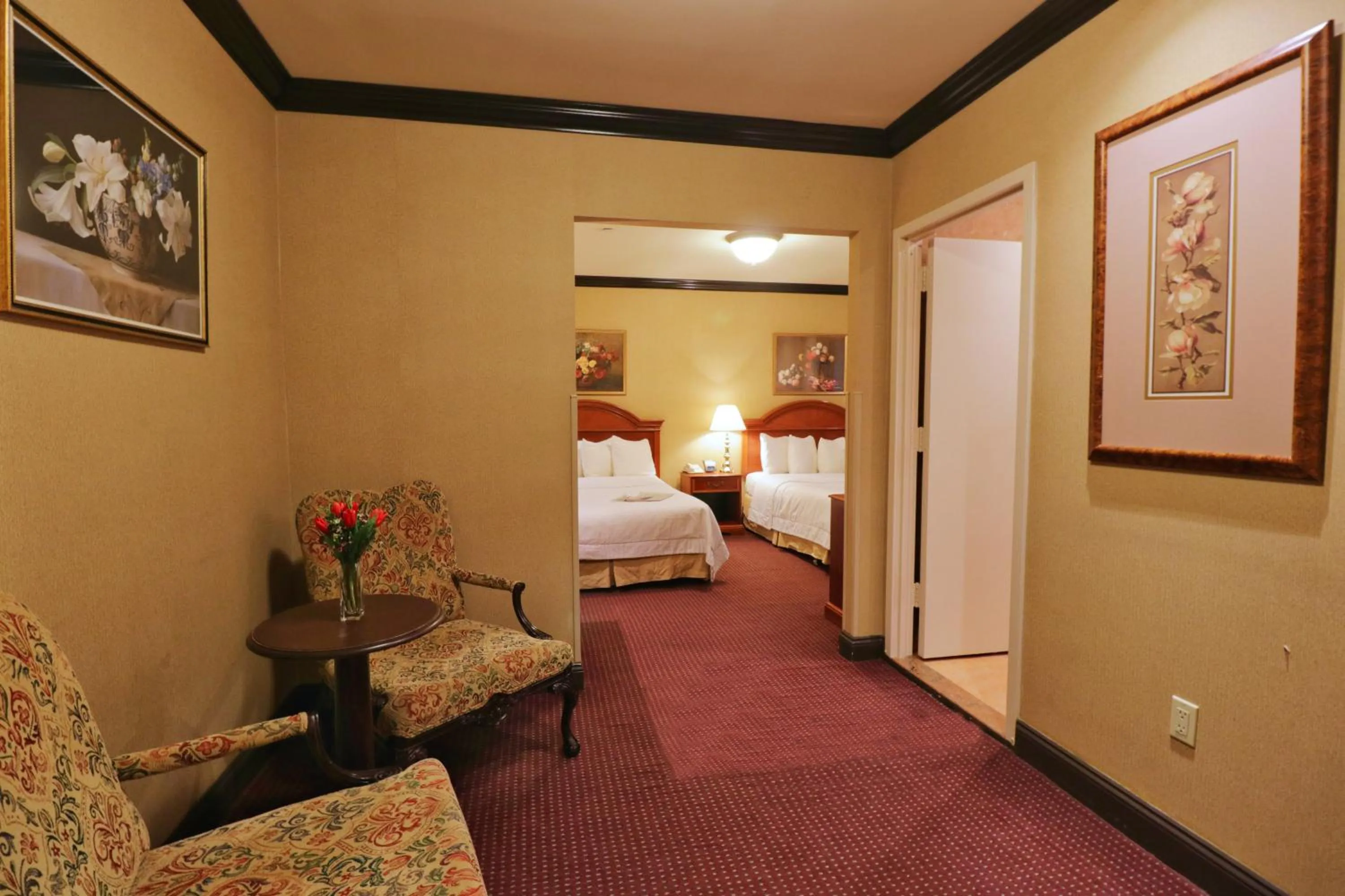 Seating Area in Hotel Newton