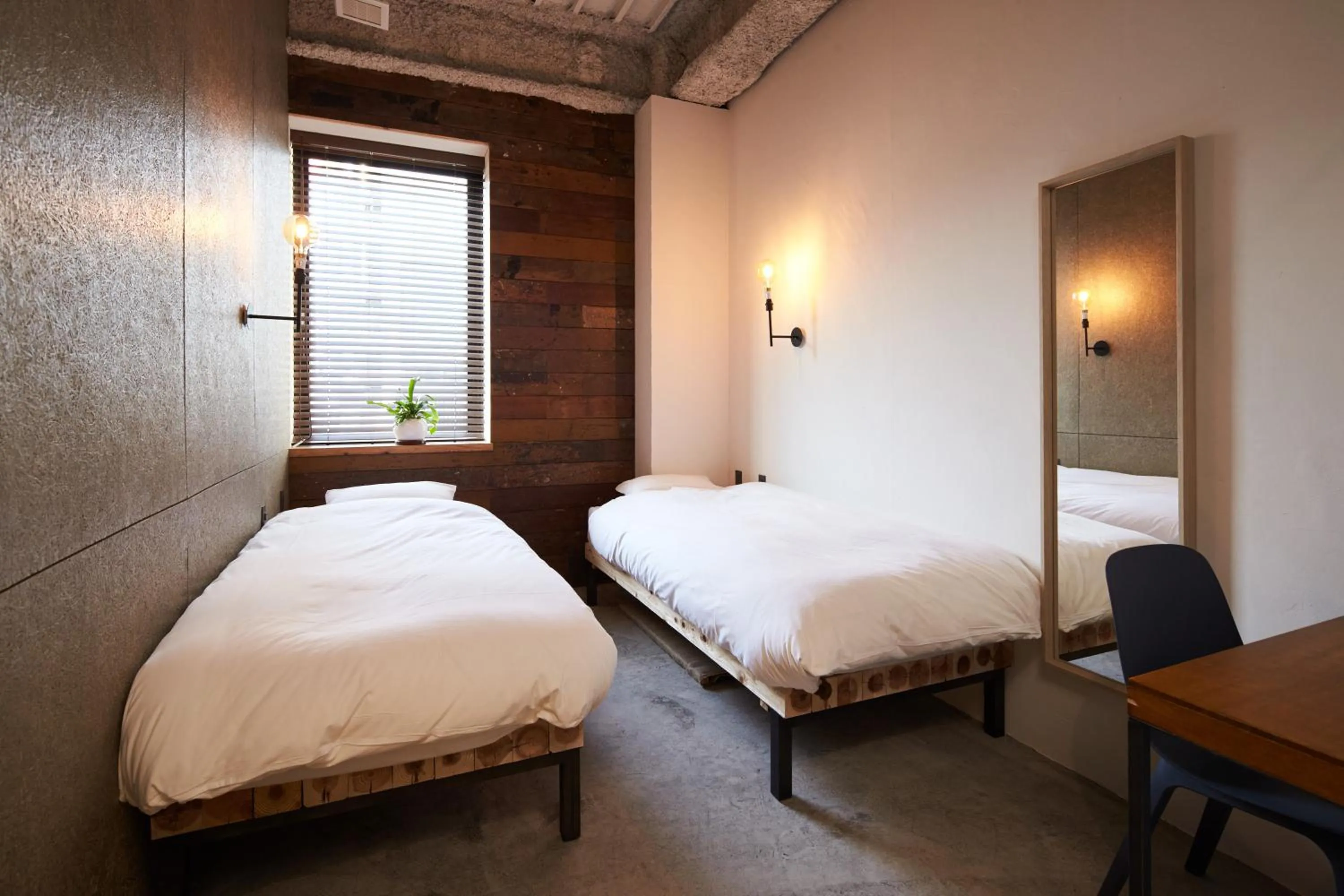 Bed in mizuka Imaizumi 1 - unmanned hotel -