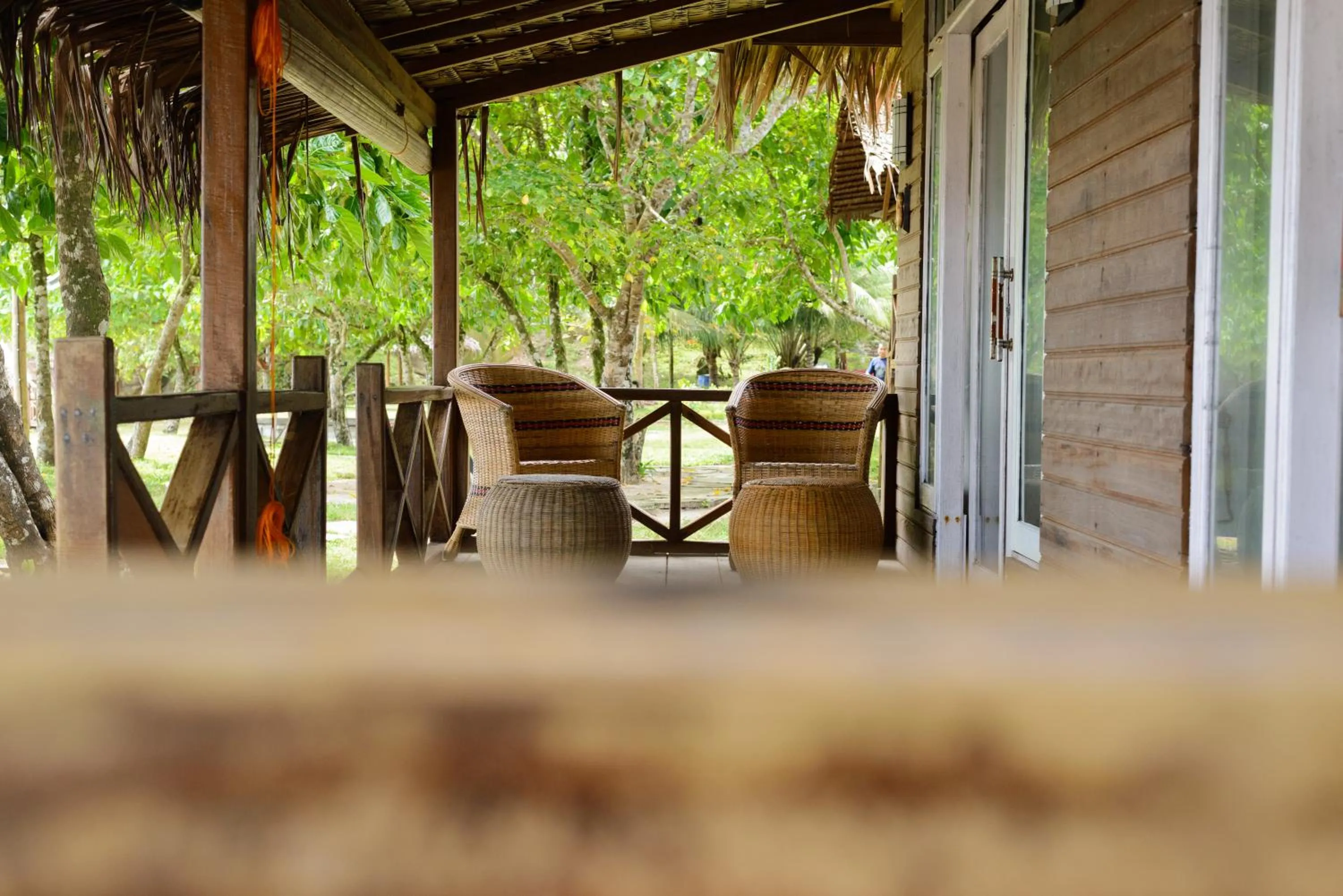 Balcony/Terrace in BatuRundung Surf Resort
