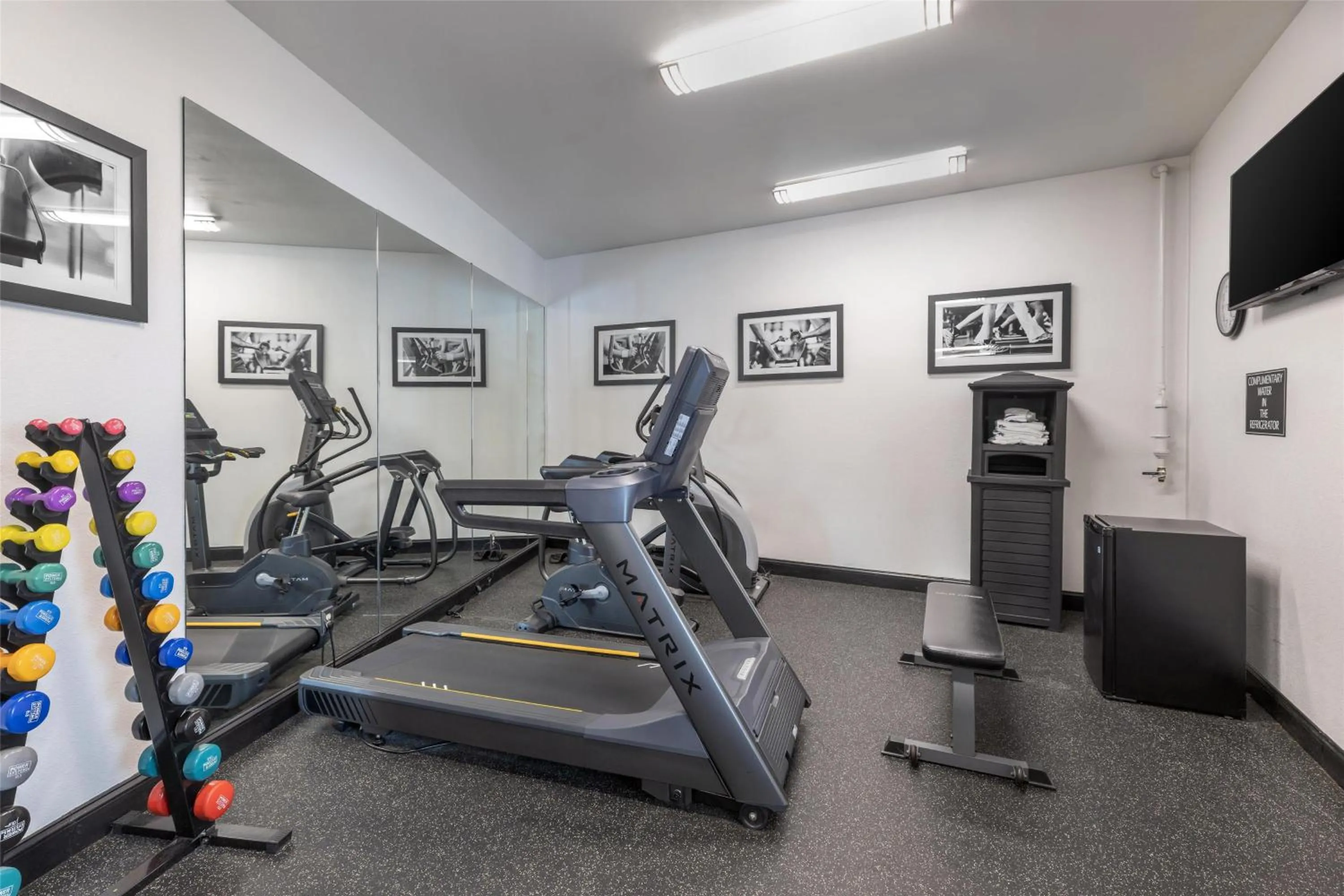 Fitness centre/facilities in Best Western Parkside Inn