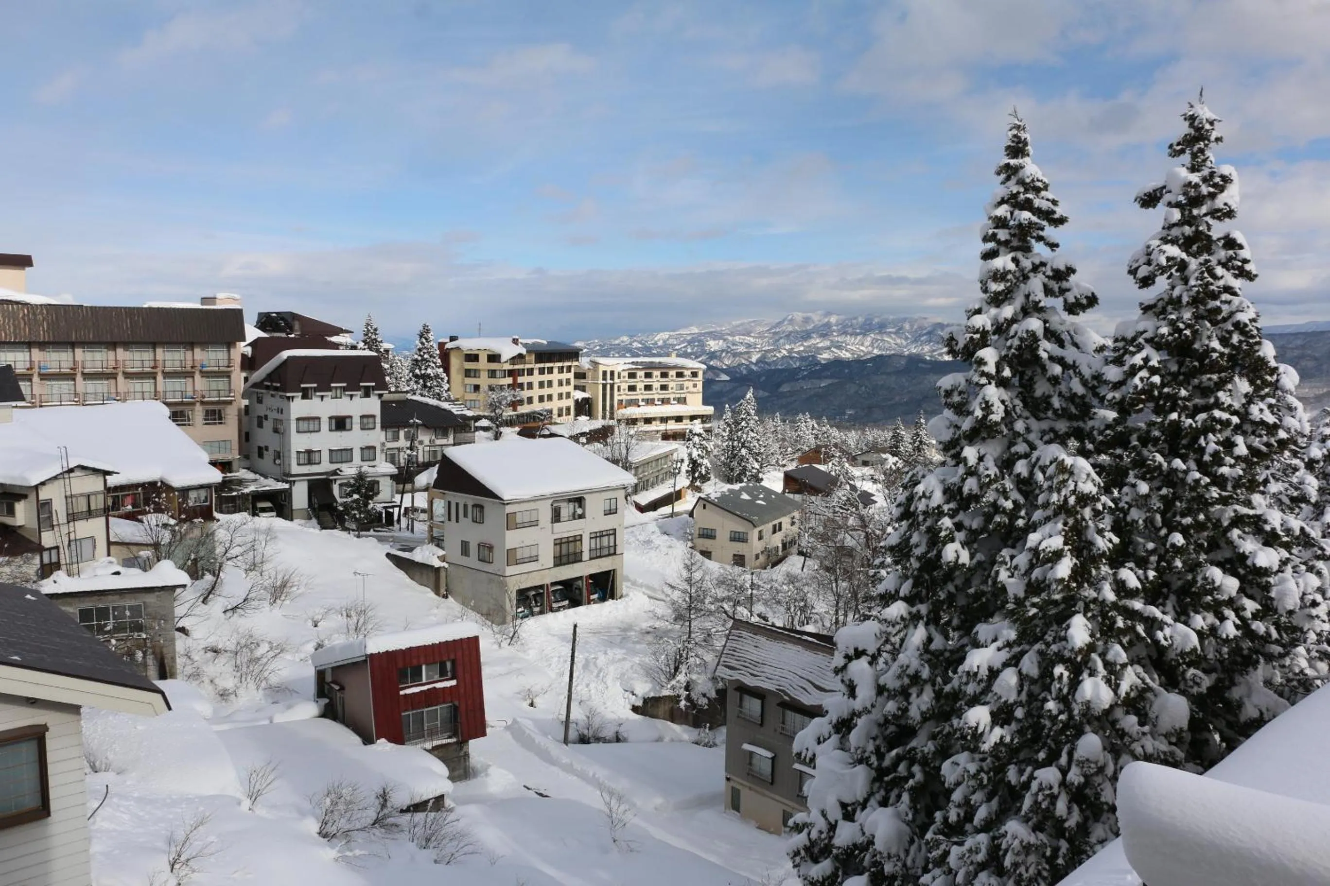 City view in The Address Akakura