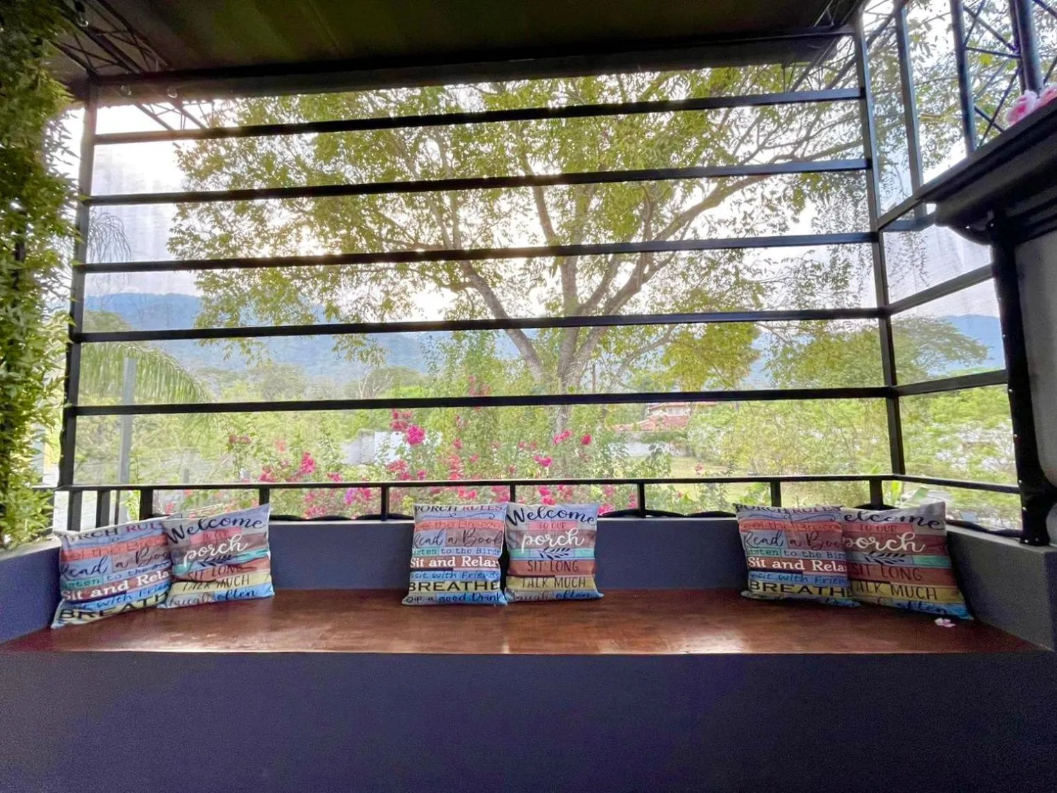 Balcony/Terrace in Refugio de la Montaña B&B