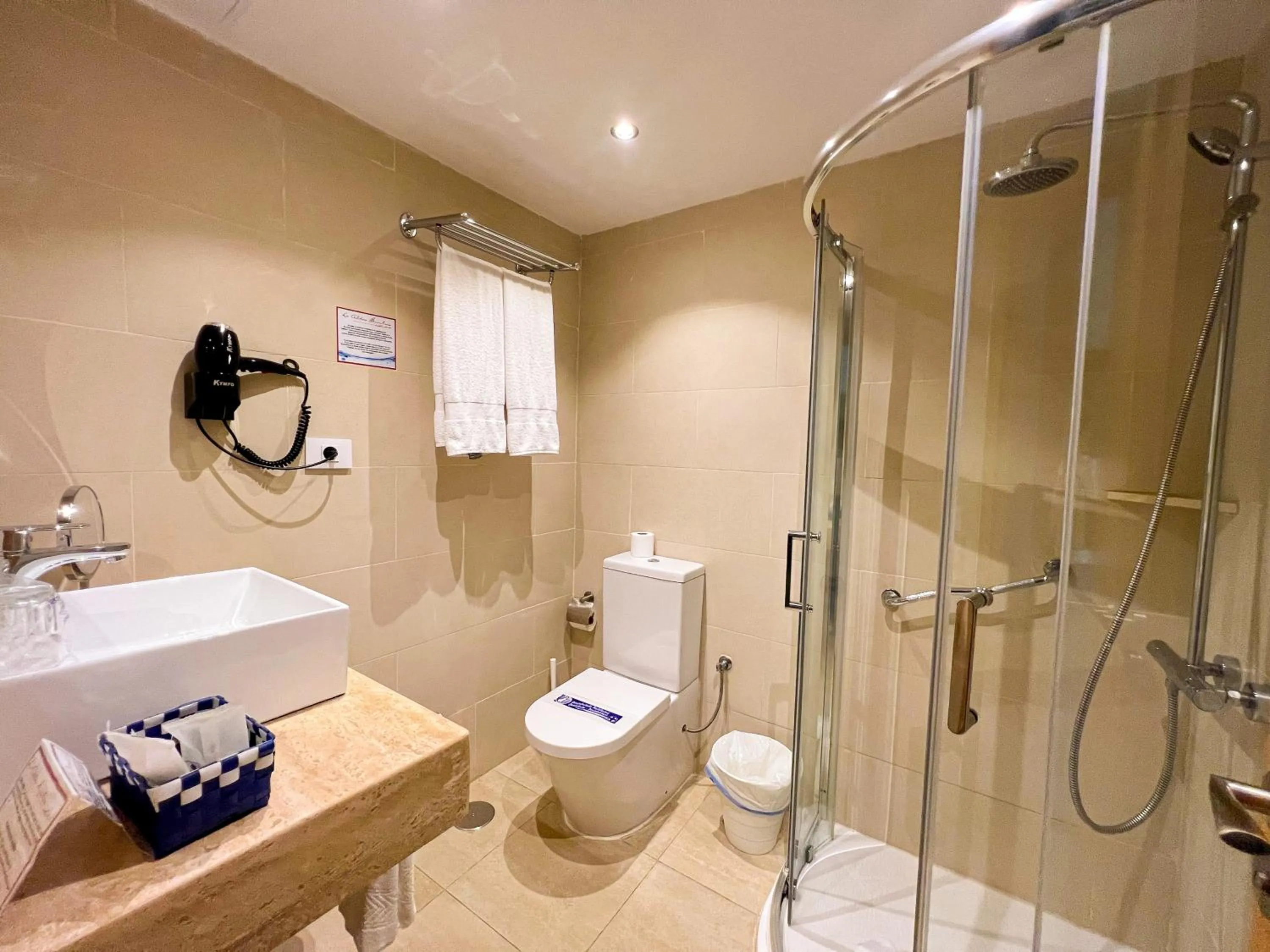 Toilet in Hotel La Aldea Suites