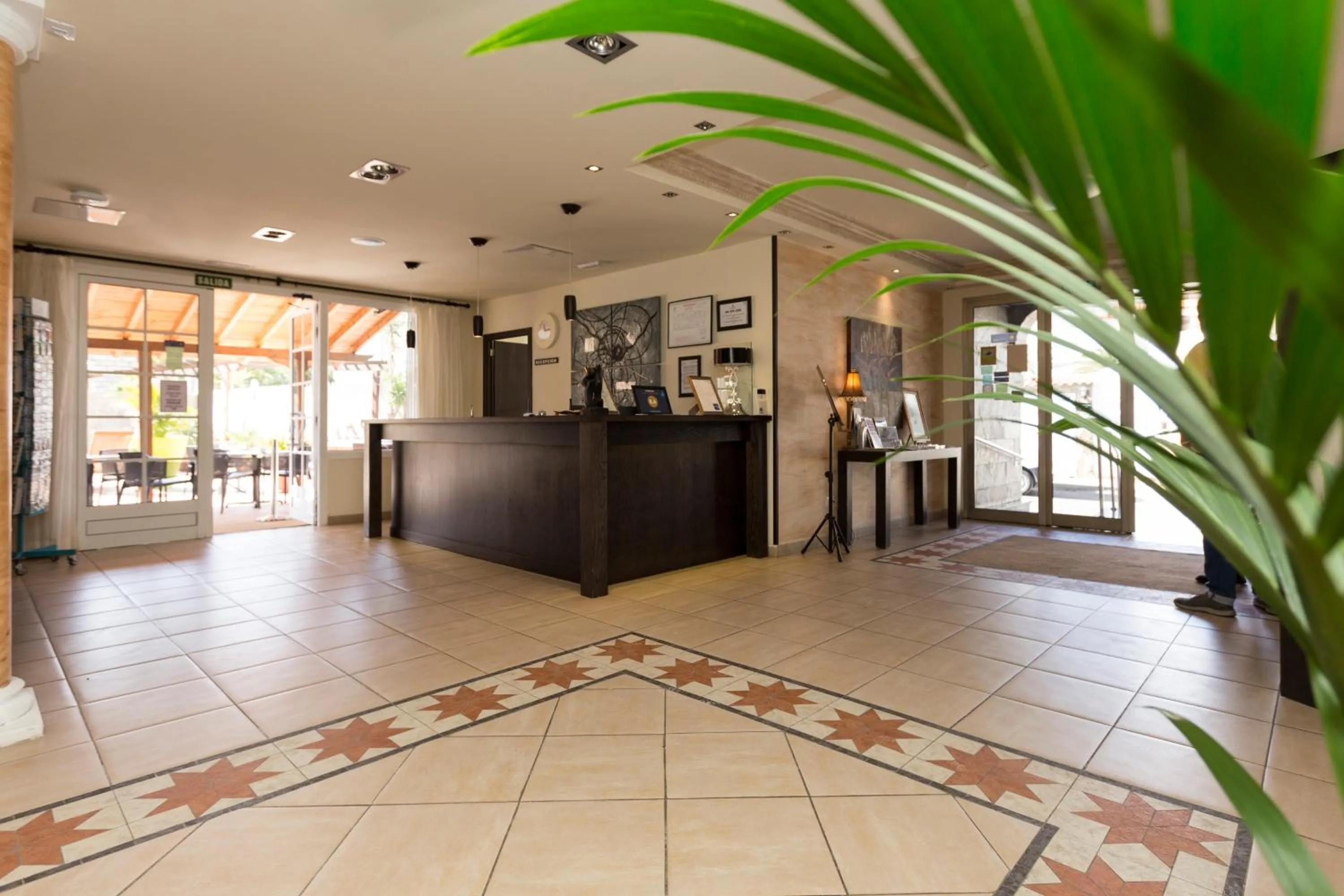Lobby or reception in Hotel La Aldea Suites