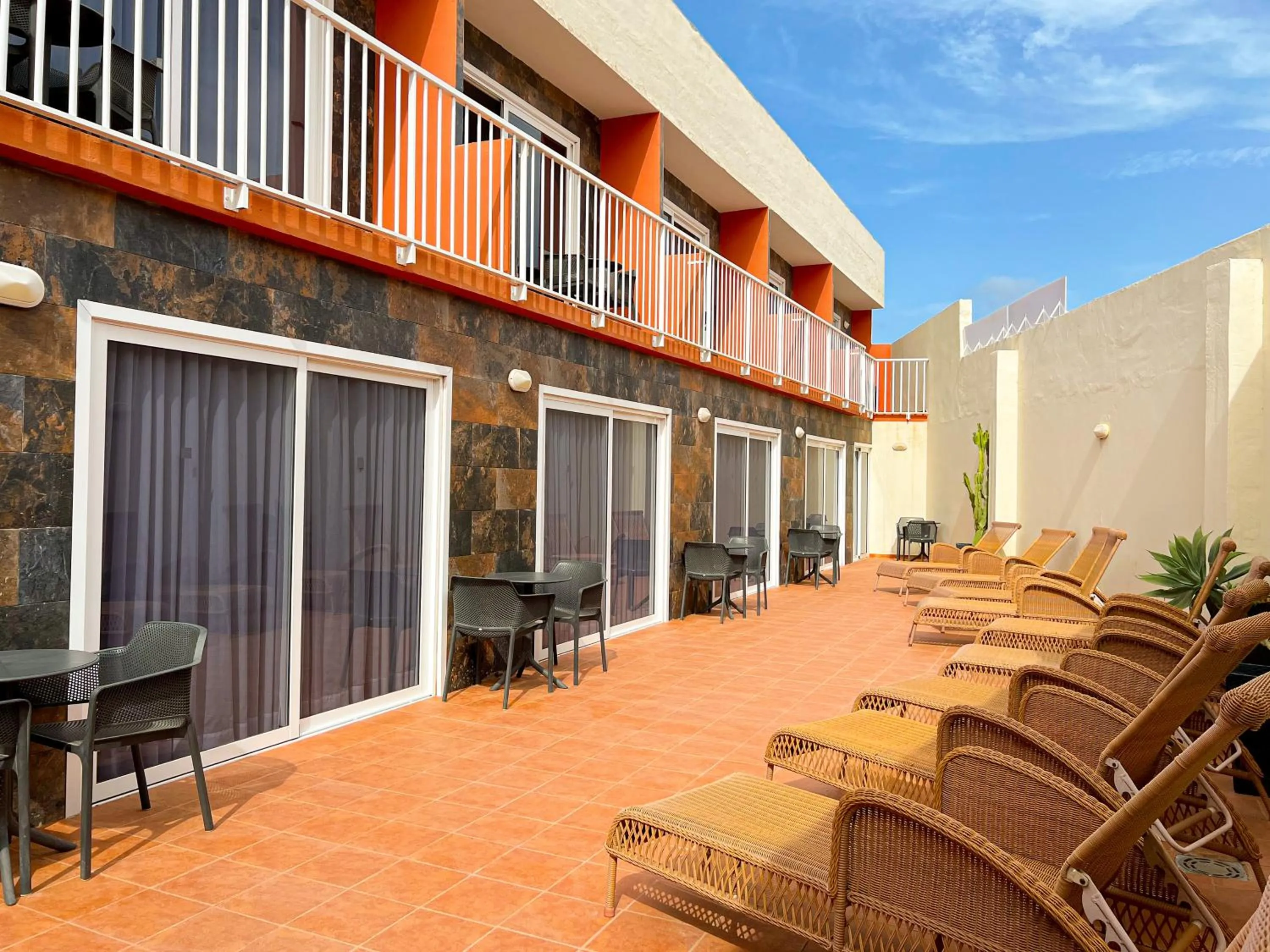 Balcony/Terrace in Hotel La Aldea Suites
