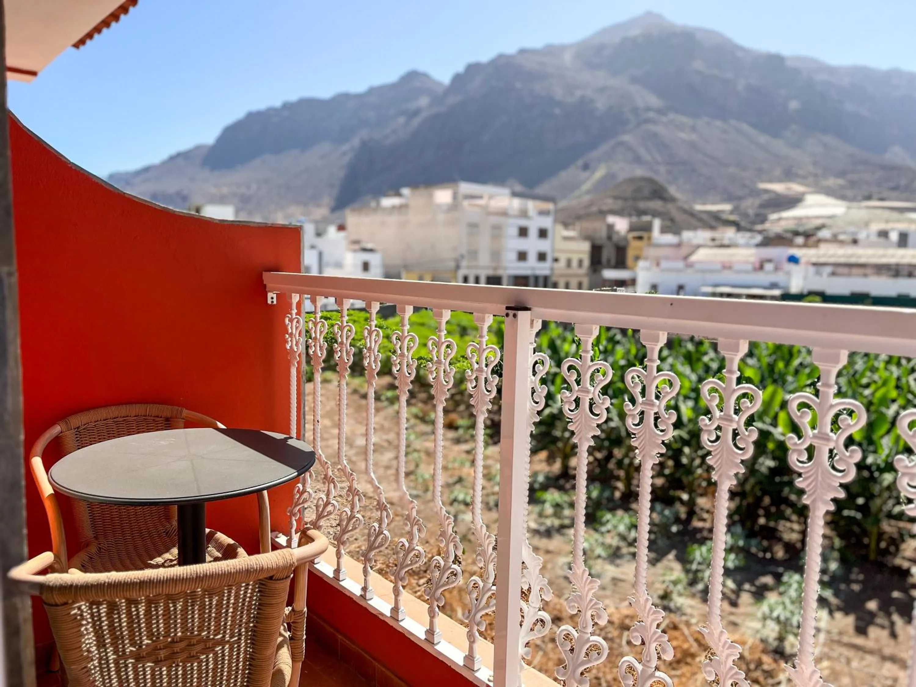 Balcony/Terrace in Hotel La Aldea Suites