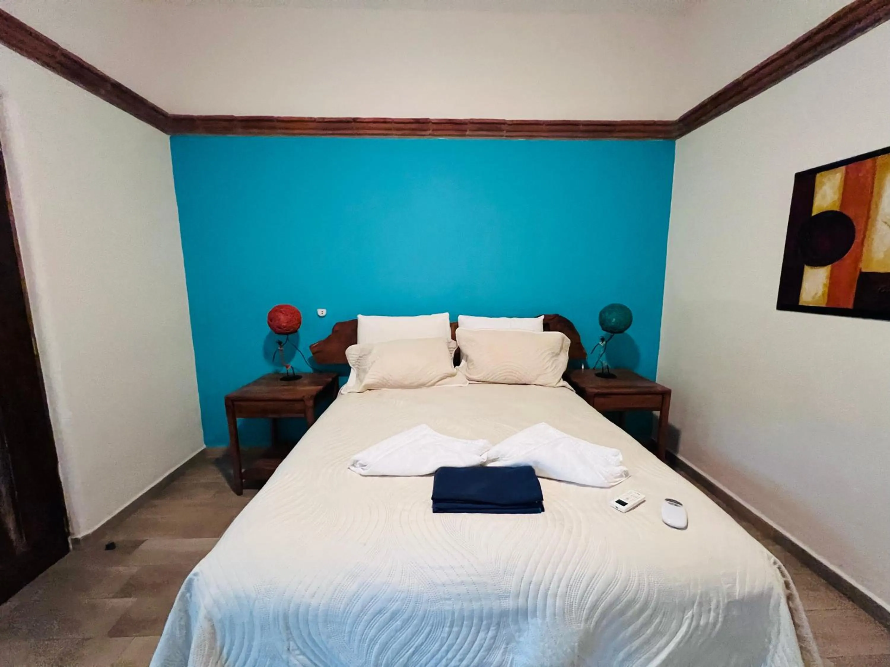 Bed in Villa Los Corales