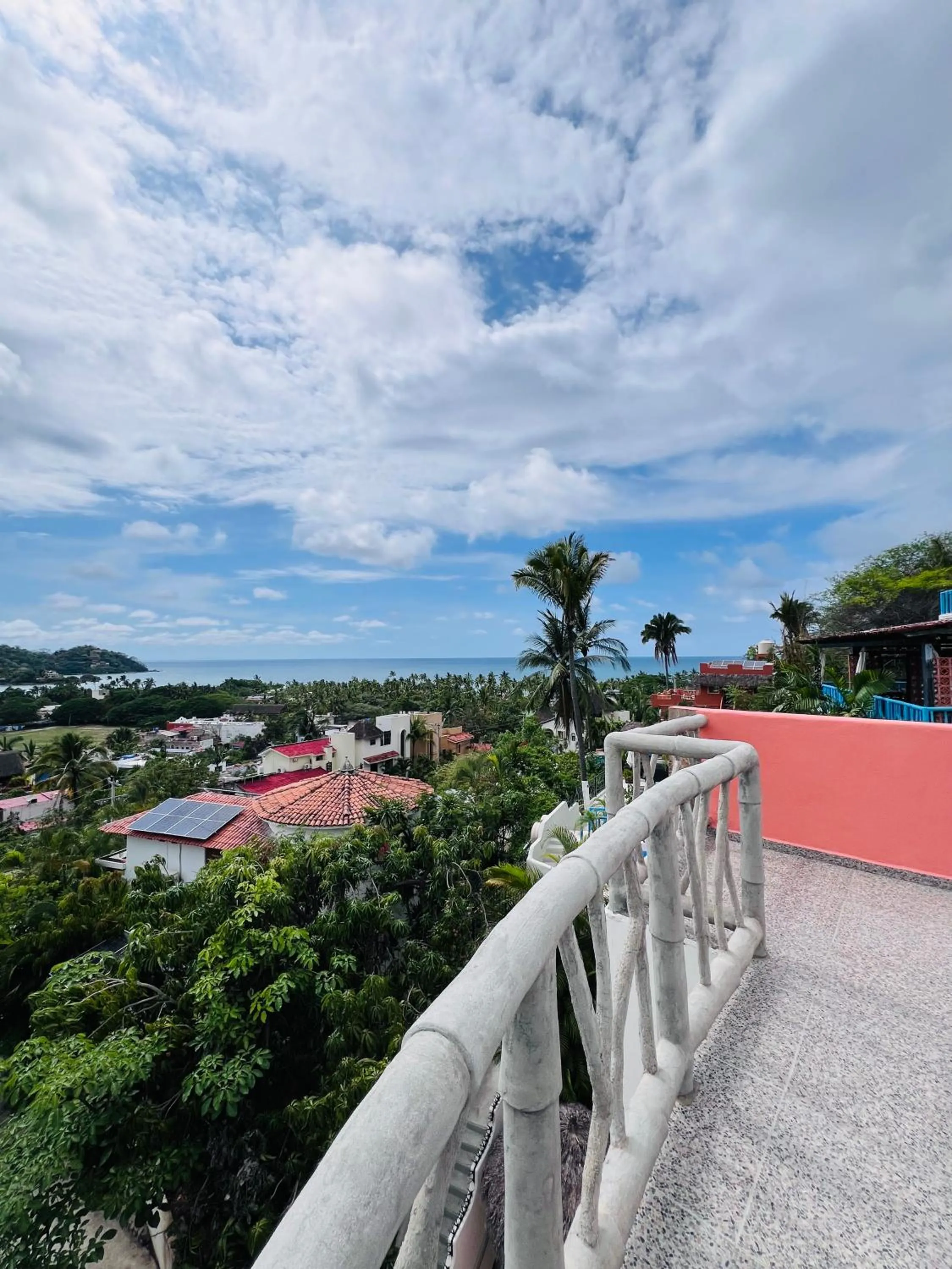 Bird's eye view in Villa Los Corales
