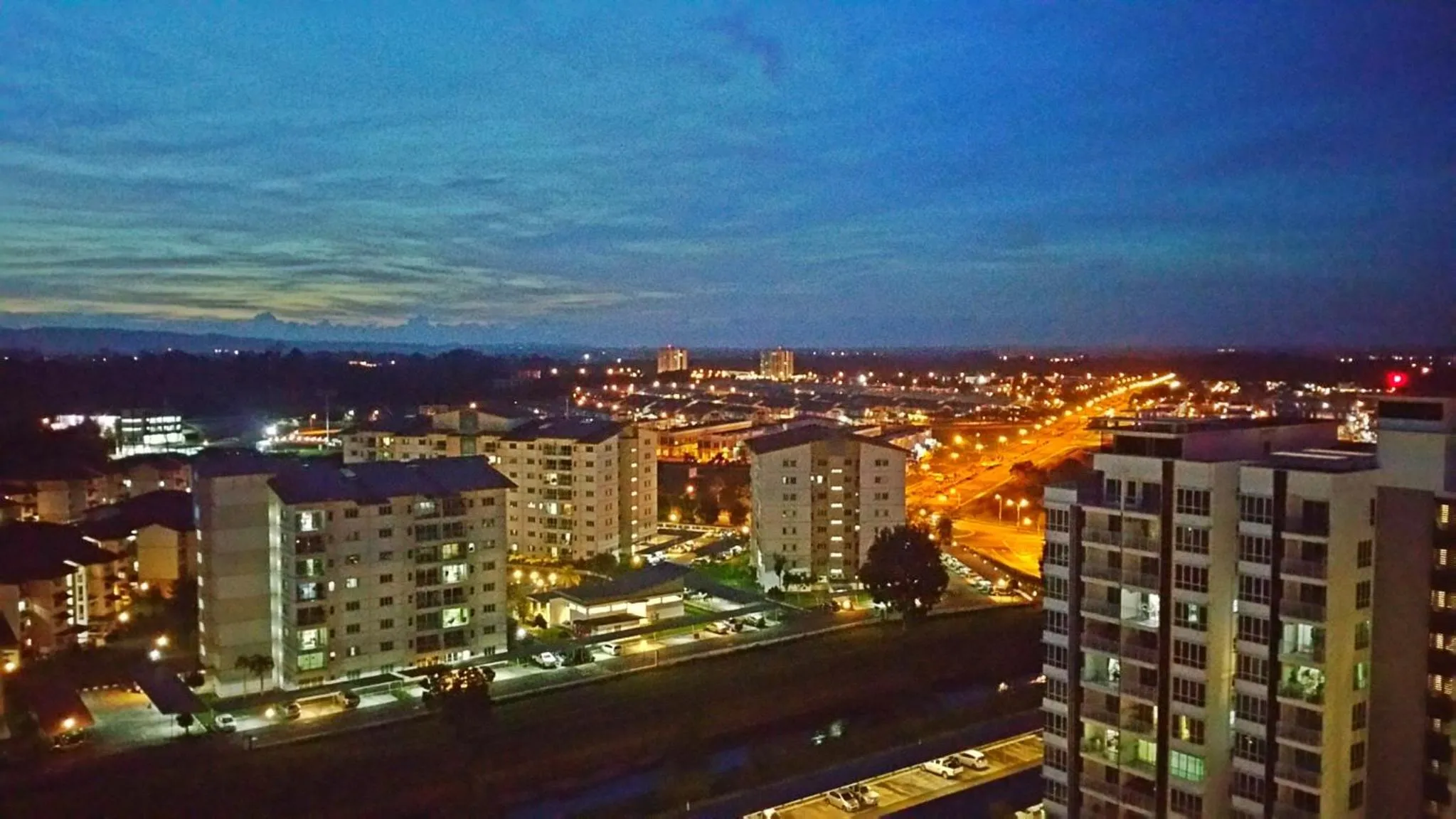 City view in Hello Kitty Signature Suite