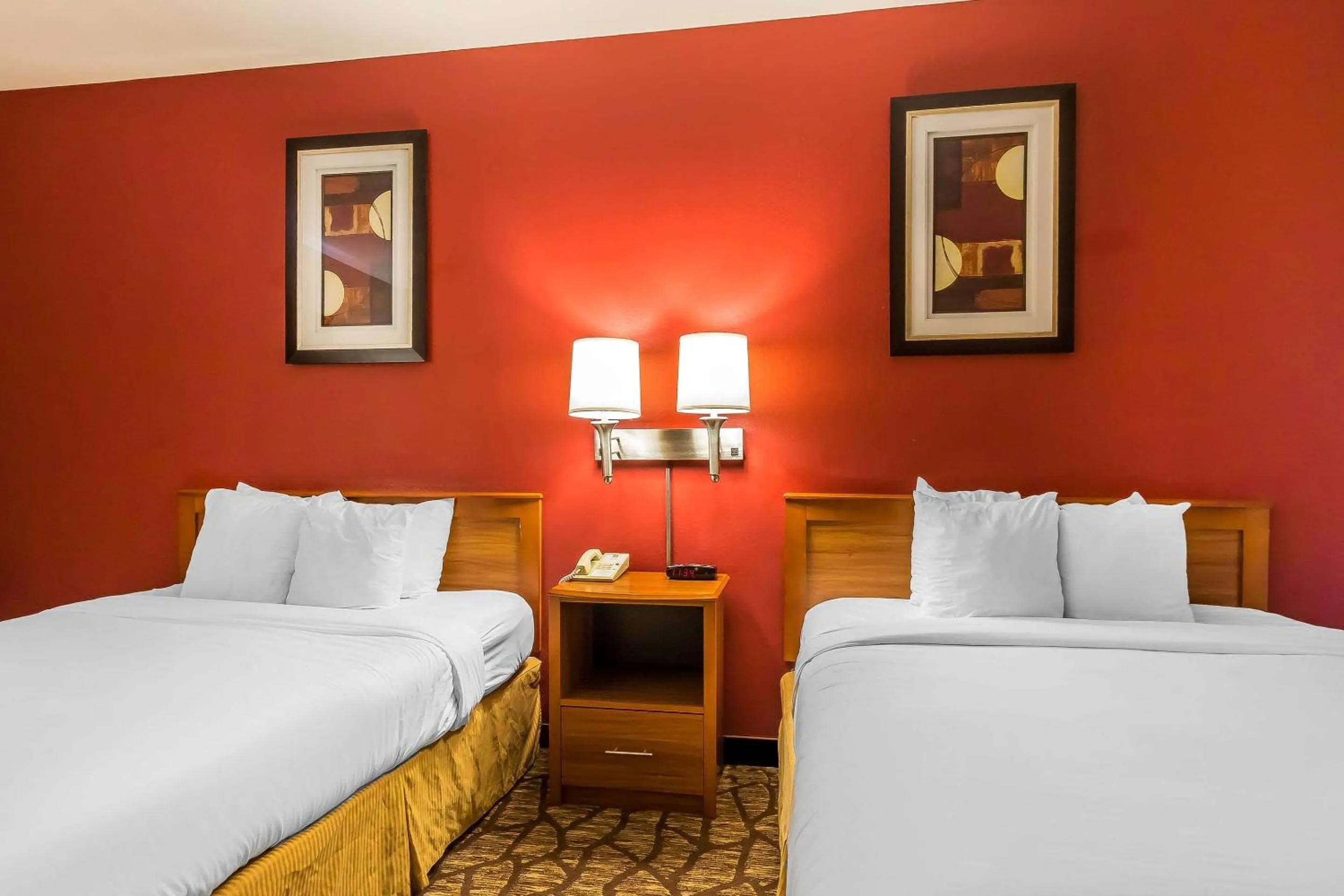 Photo of the whole room, Bed in Quality Inn & Suites Chesterfield Village