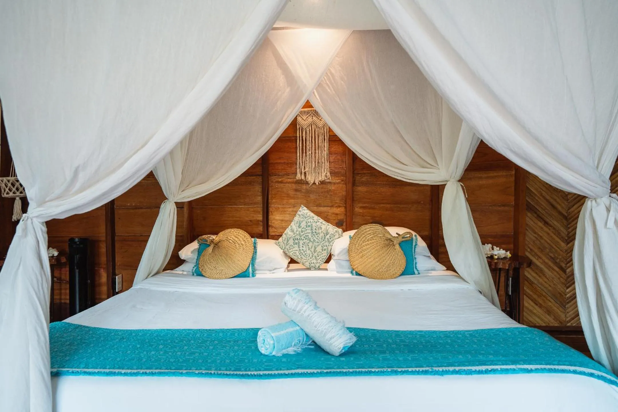 Bed in Soultribe Beach Retreat