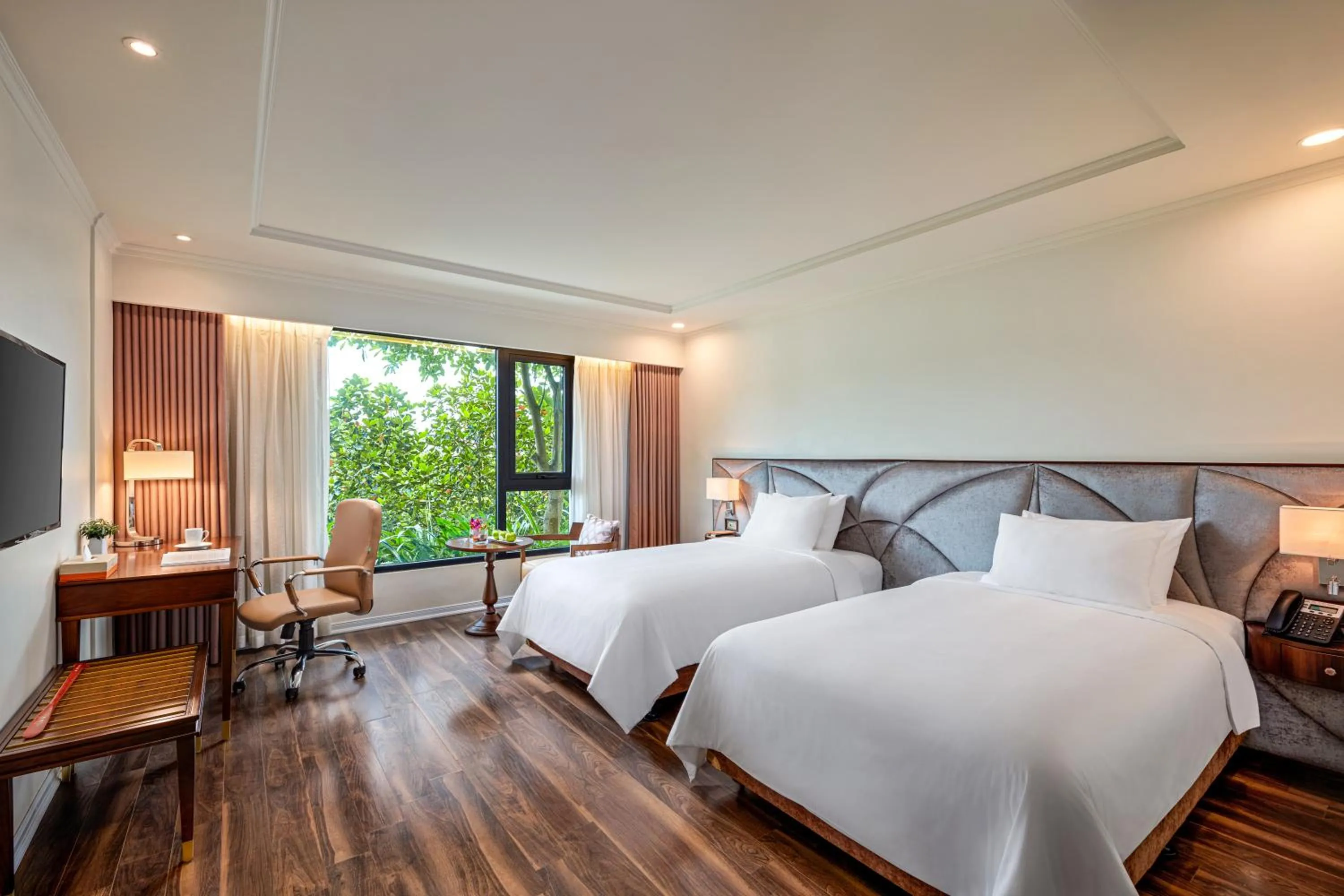 Bed in Ravatel Luxury Hotel Bac Giang