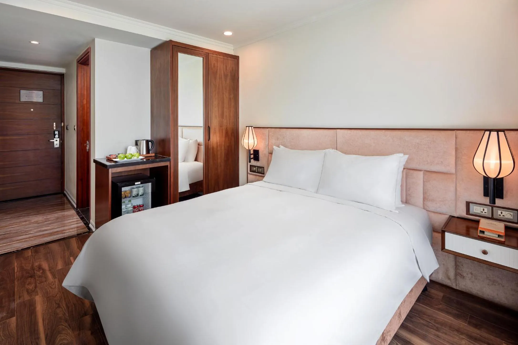 Bed in Ravatel Luxury Hotel Bac Giang