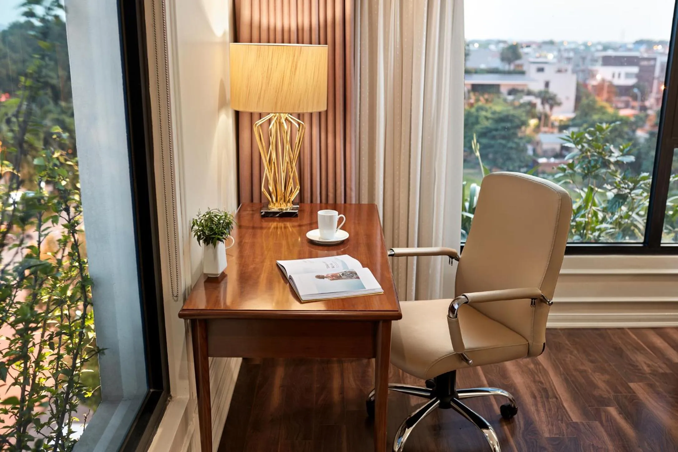 City view in Ravatel Luxury Hotel Bac Giang