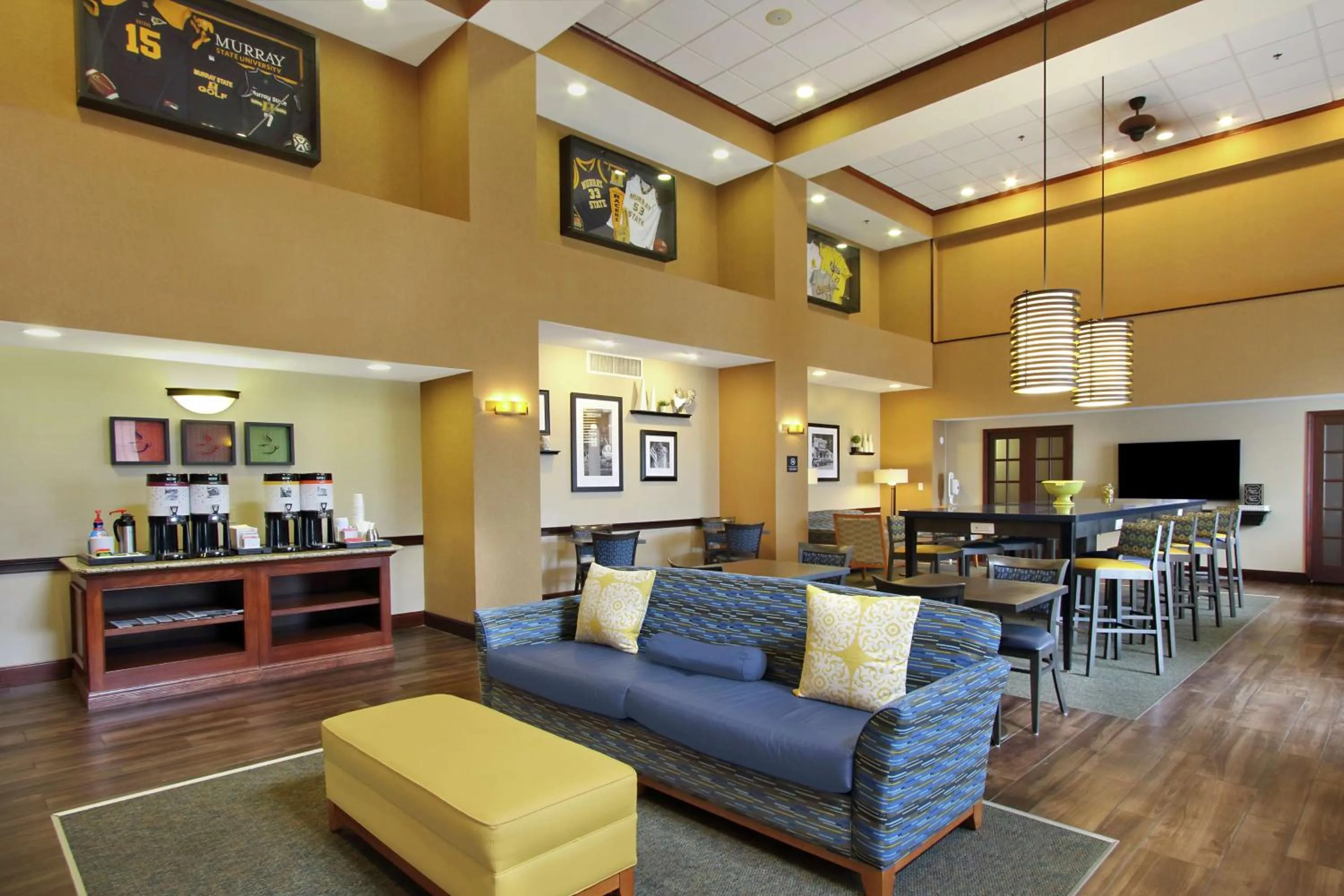Lobby or reception in Hampton Inn & Suites Murray