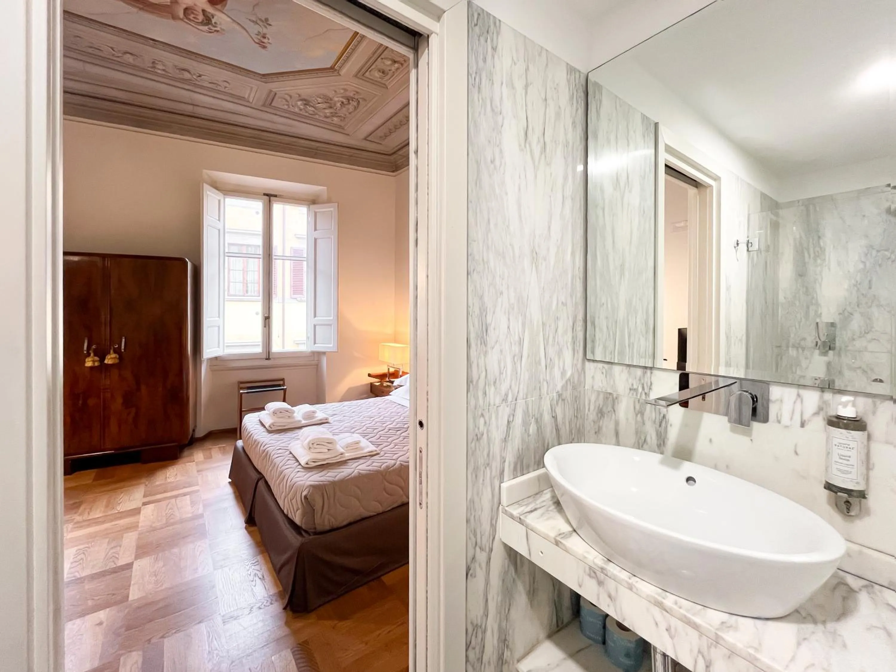 Bed in Hotel la Scala