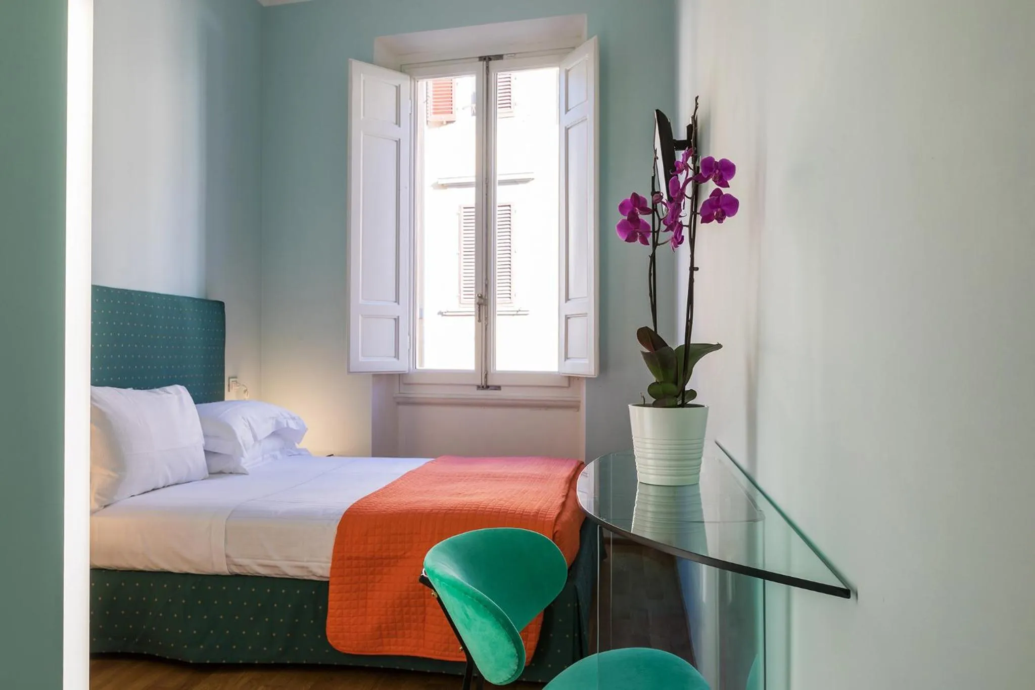 Bed in Hotel la Scala