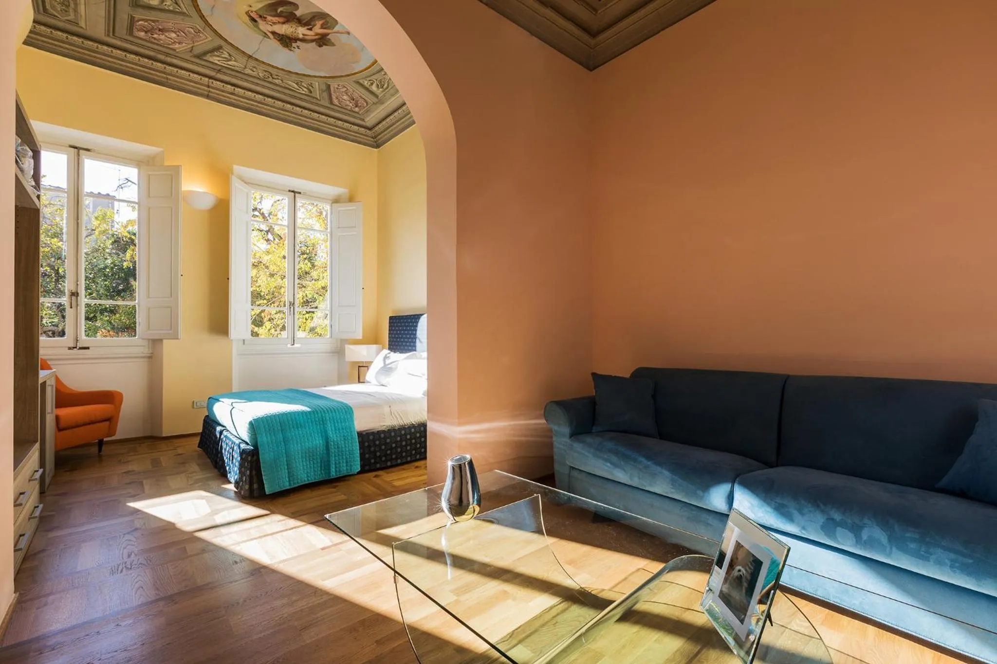 Photo of the whole room, Bed in Hotel la Scala