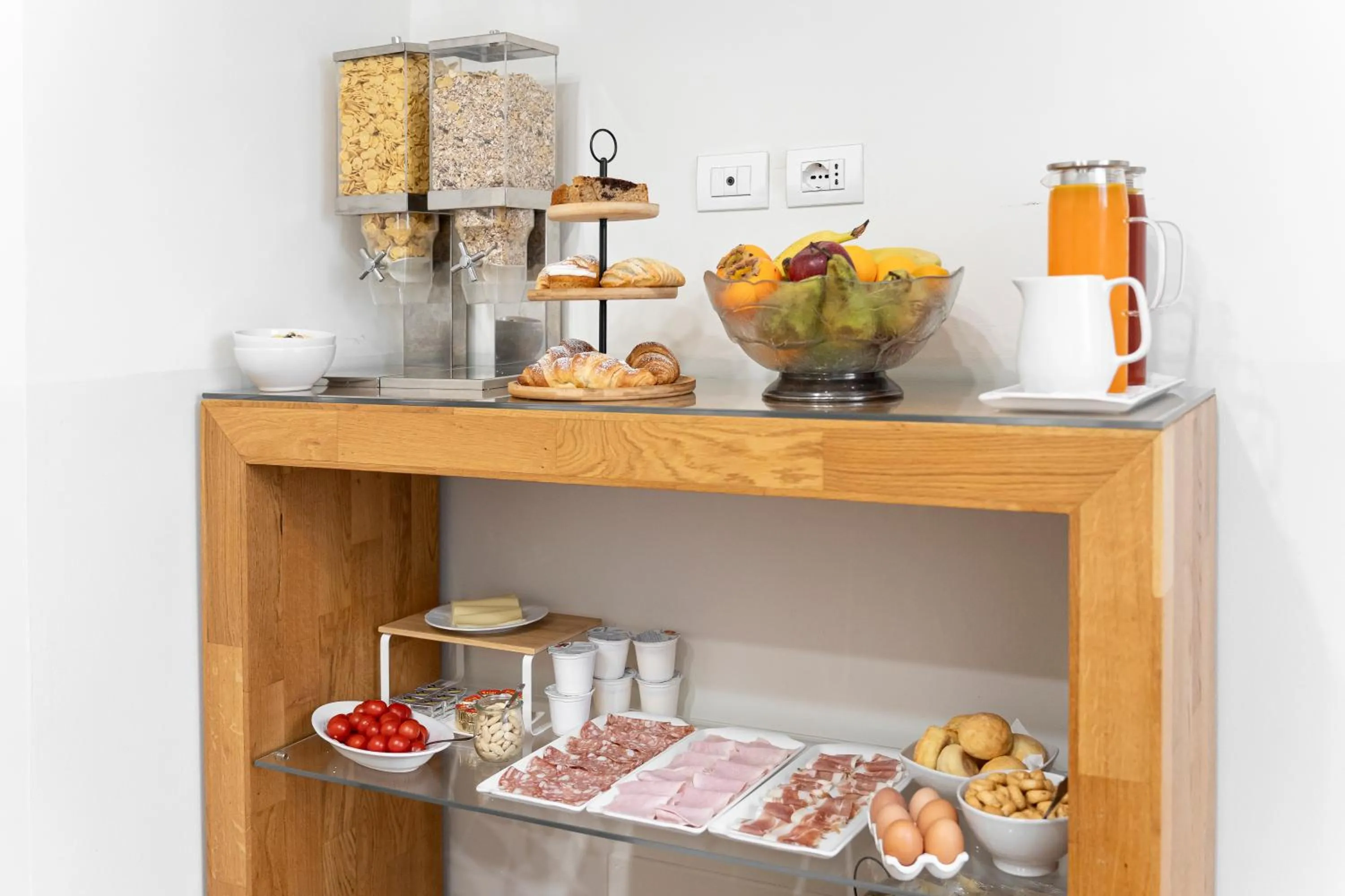 Food and drinks in Hotel la Scala