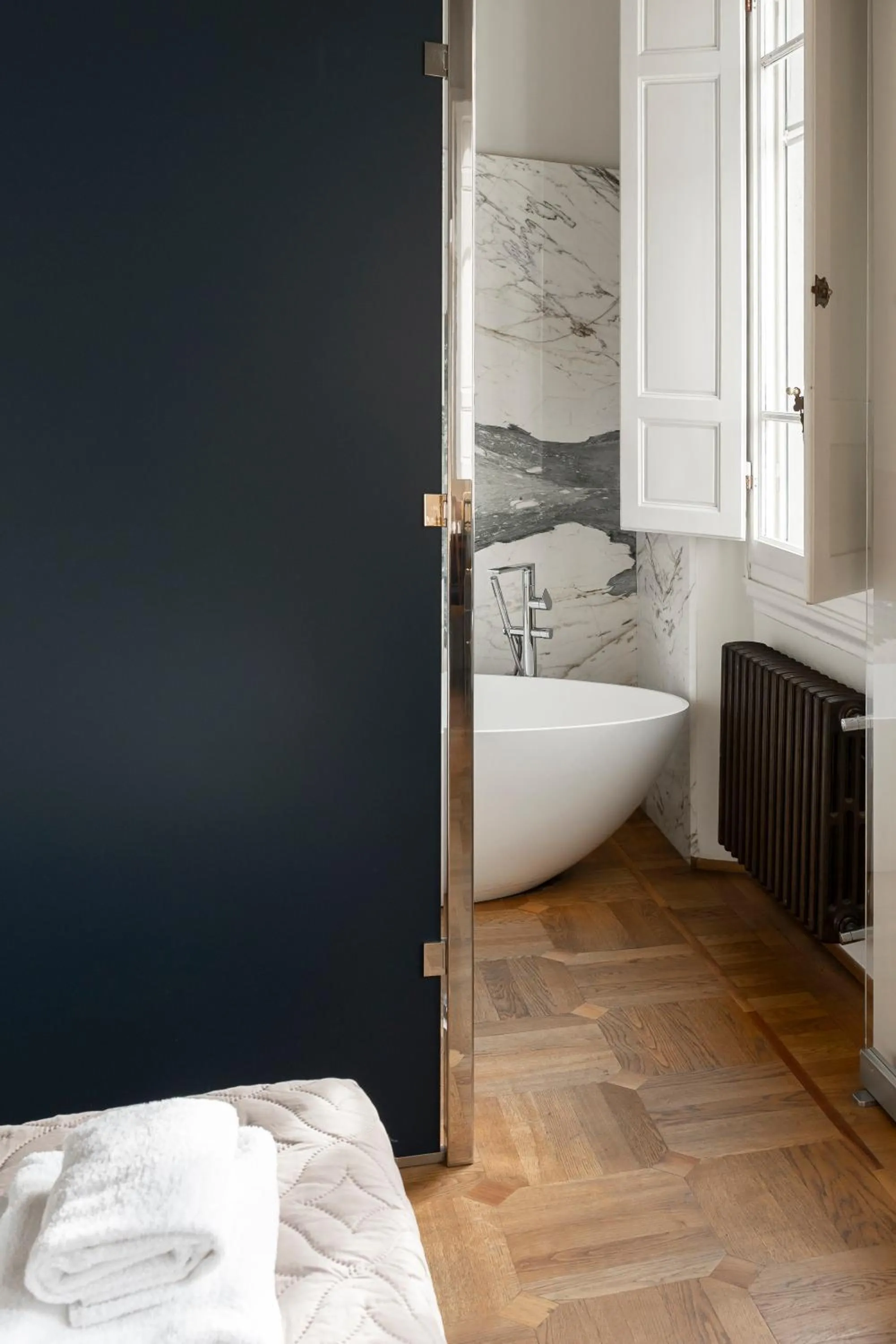 Bed in Hotel la Scala