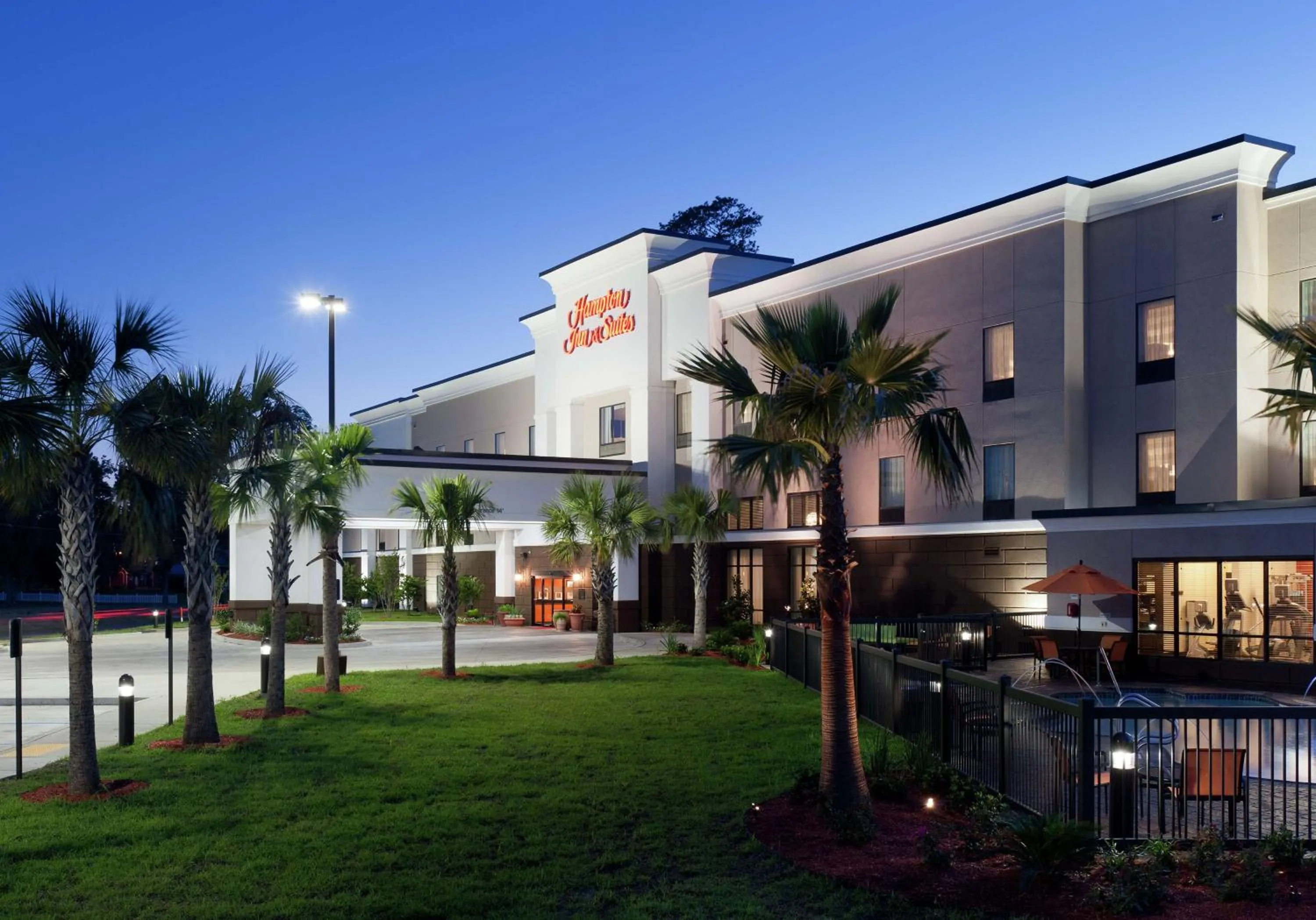 Property building in Hampton Inn and Suites Marksville