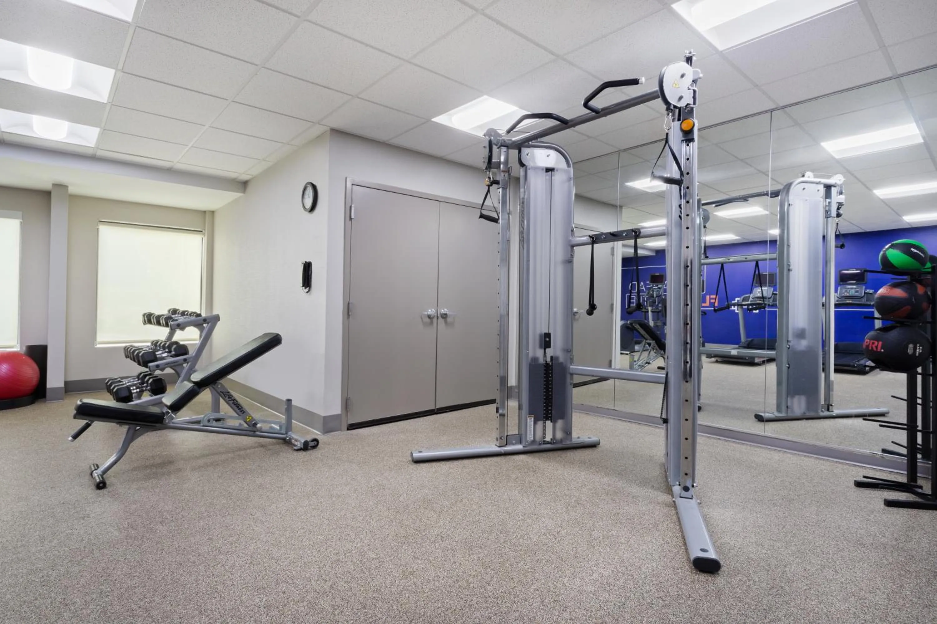 Fitness centre/facilities in Holiday Inn Express & Suites Cincinnati Riverfront by IHG