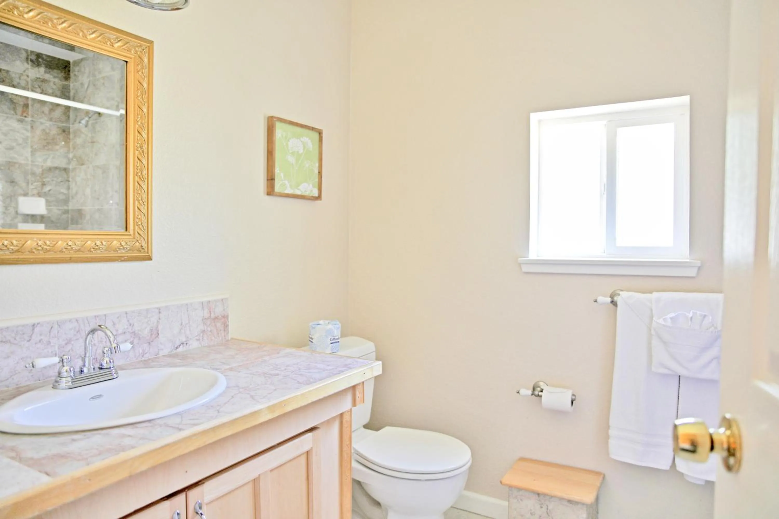 Toilet in Sierra Mountain Inn