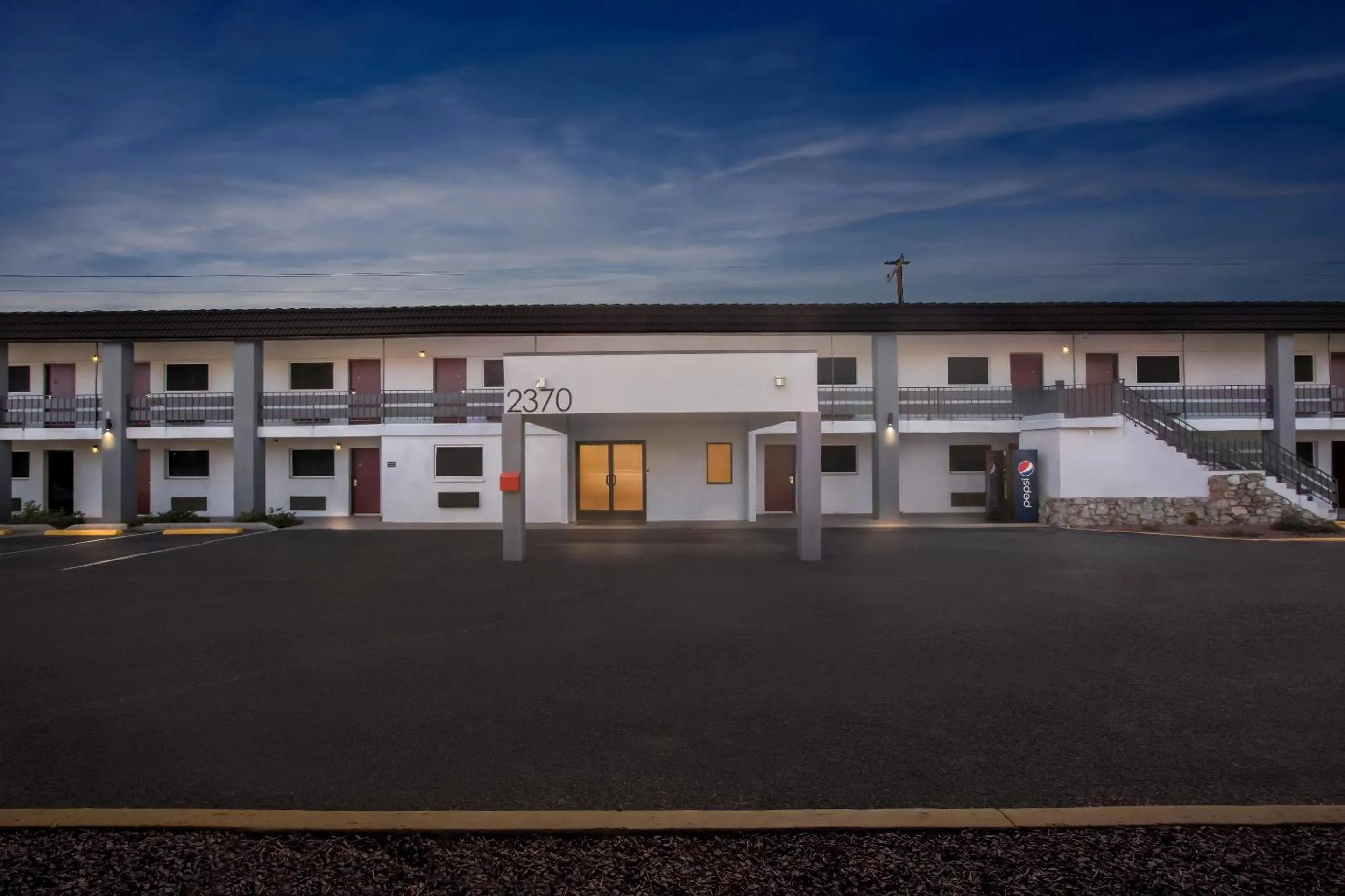 Property building in Red Roof Inn Miami, AZ