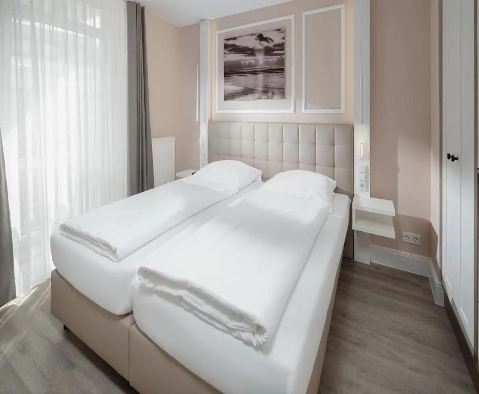 Bedroom, Bed in Villa Ney