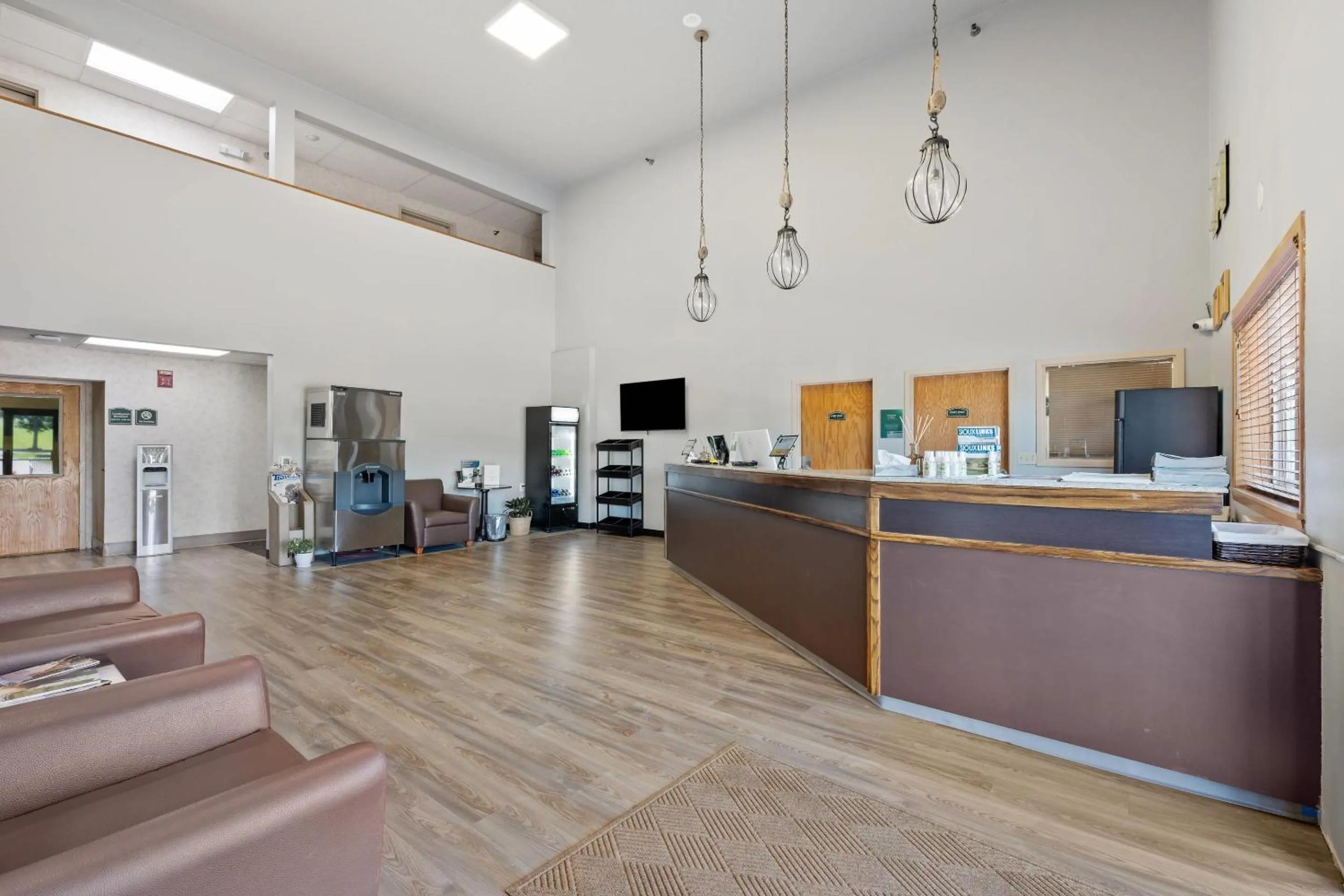 Lobby or reception in Quality Inn Spearfish I-90